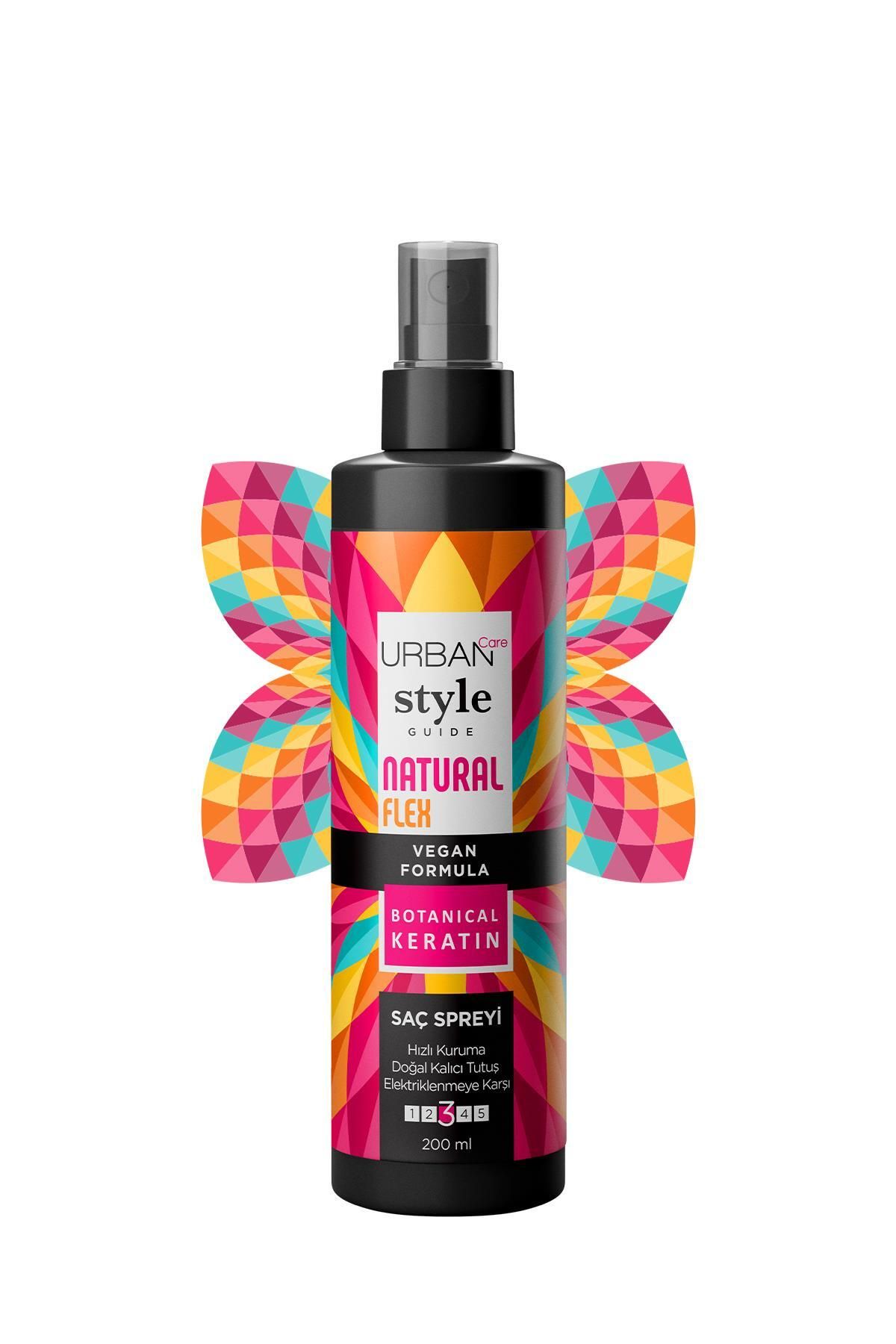 Style Guide Natural Flex Gazsız Saç Spreyi-doğal Ve Kalıcı Tutuş-vegan-200ml