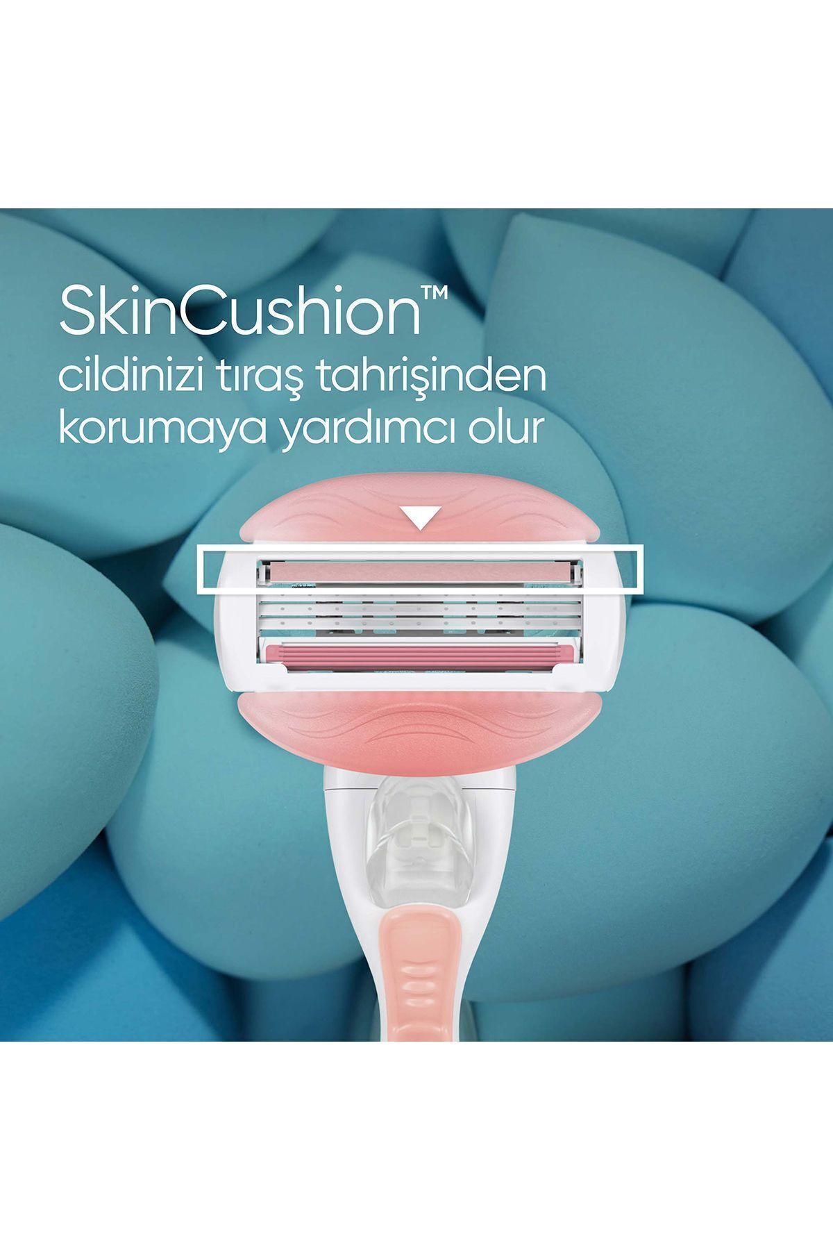 Venus Comfortglide Spa Breeze Kadın Tıraş Makinesi 4 Adet Yedek Tıraş Bıçağı