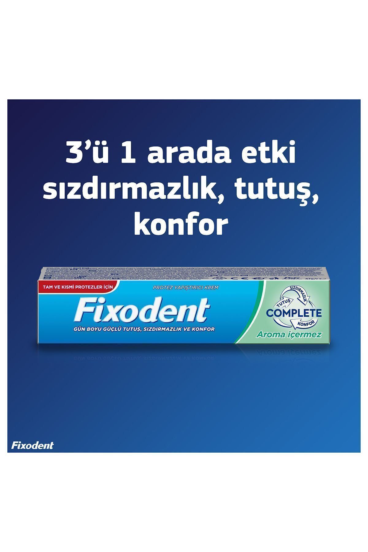 Complete Diş Protez Yapıştırıcı Krem 40gr