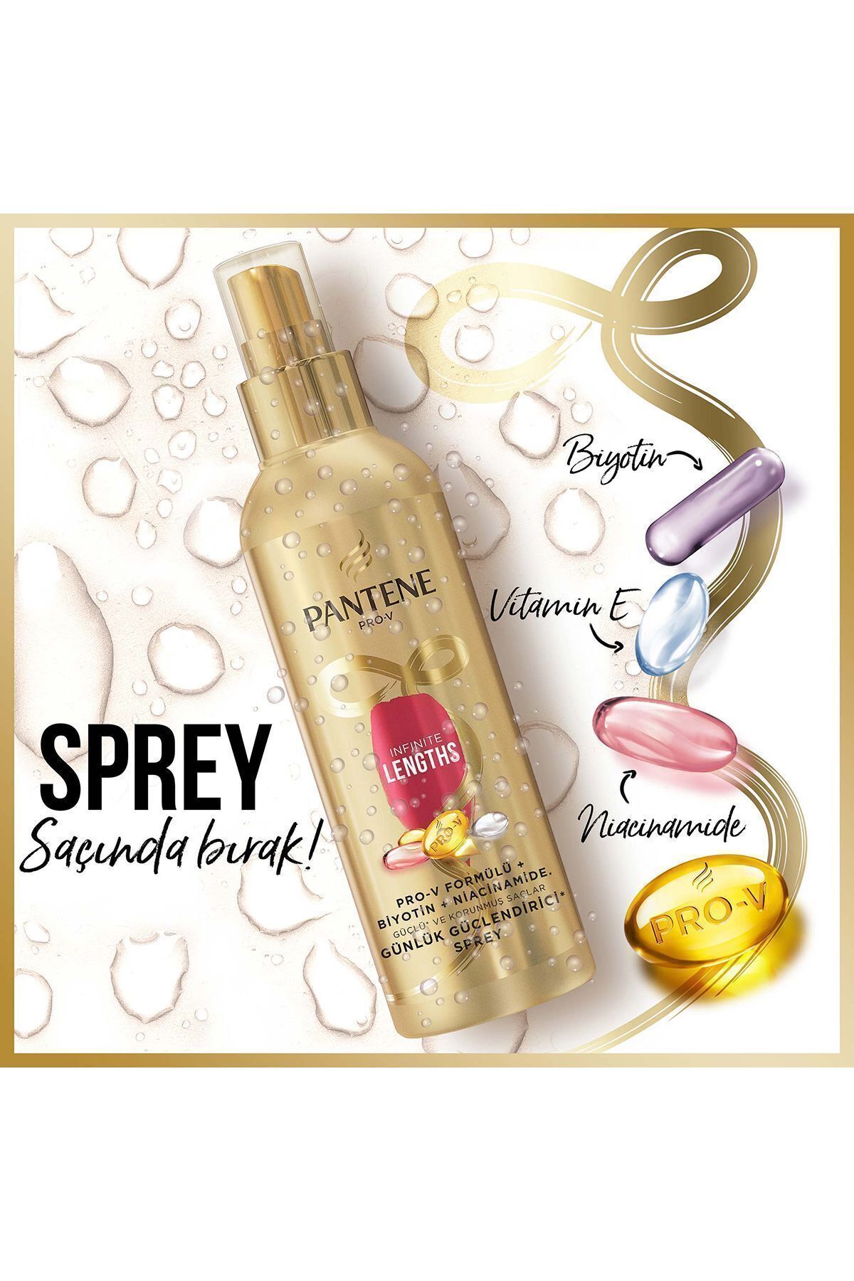 Infinite Lengths Günlük Güçlendirici Saç Spreyi 200 ML