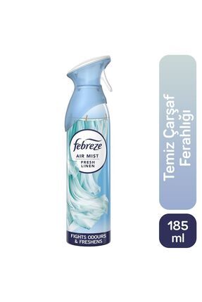 Hava Ferahlatıcı Sprey Oda Kokusu Temiz Çarşaf 185 ml Image 0