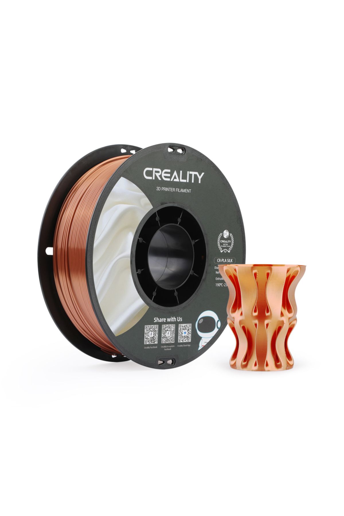 Creality Cr-sılk FilamentBronz 1.75mm 1kg