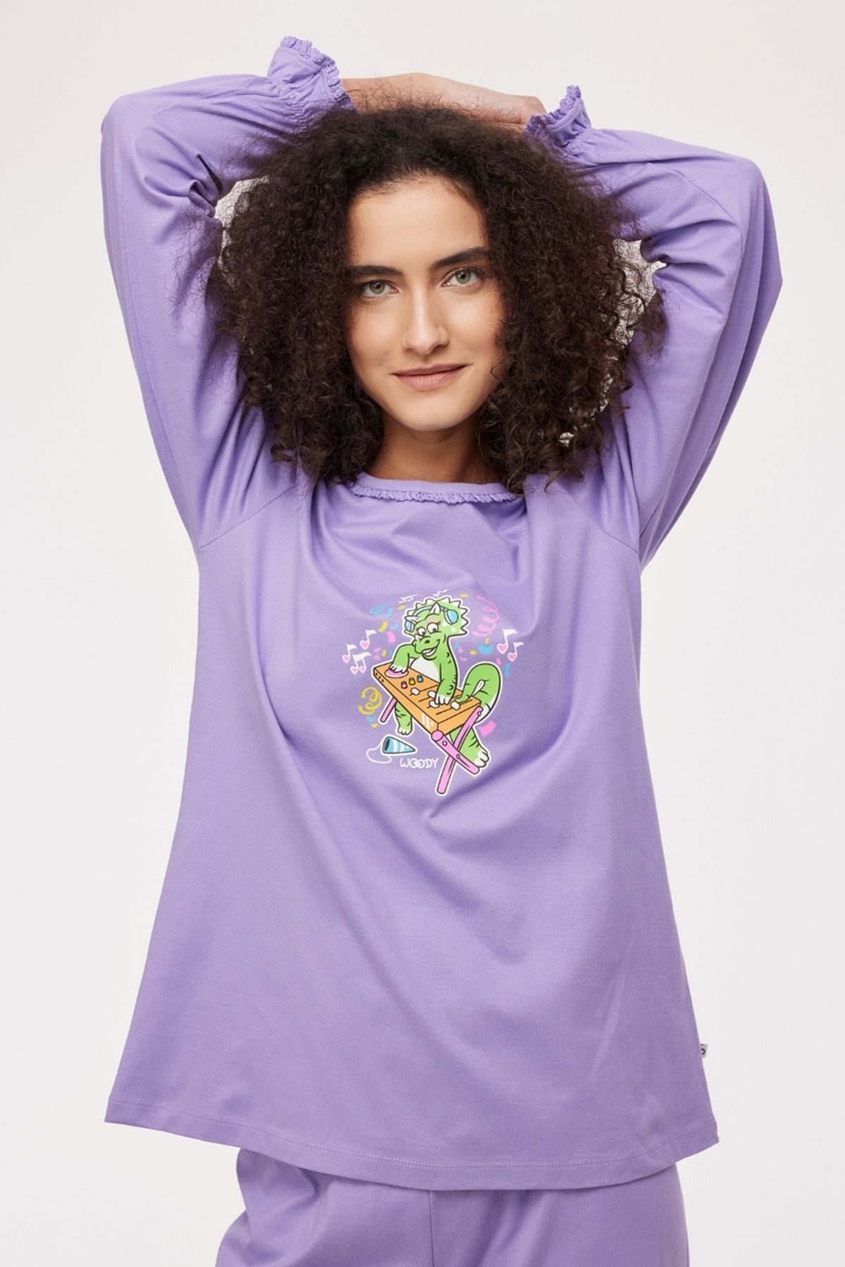 Kadın Pijama-Plh - 320-Lila