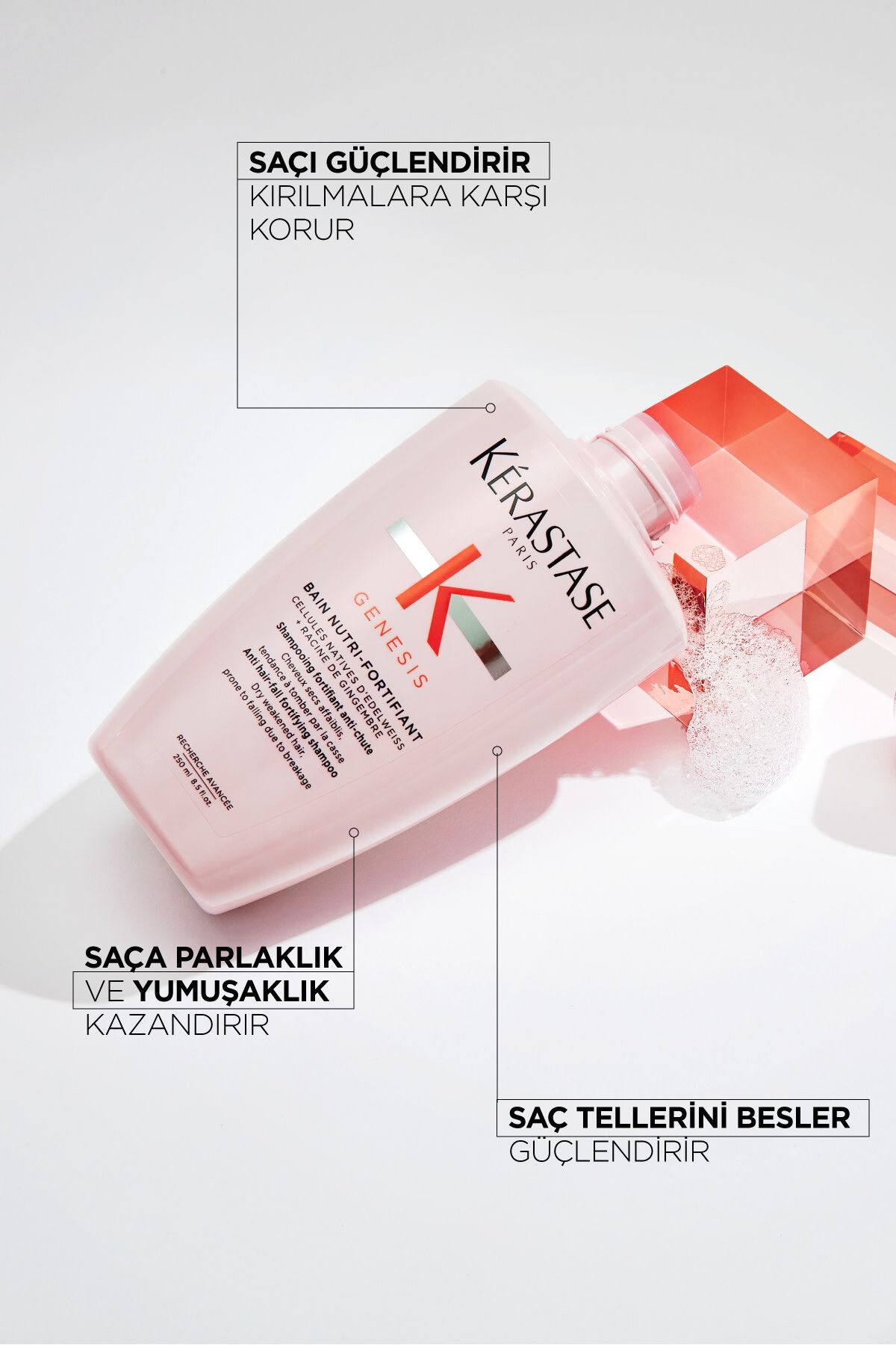 Genesis Hydra-fortifiant Dökülme Karşıtı Şampuan 250ml