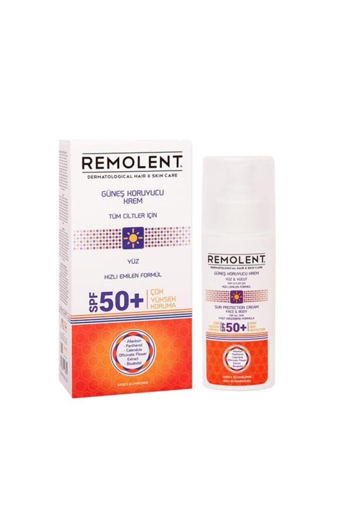 RemolentGüneş Kremi TümCiltler Için Spf 50+