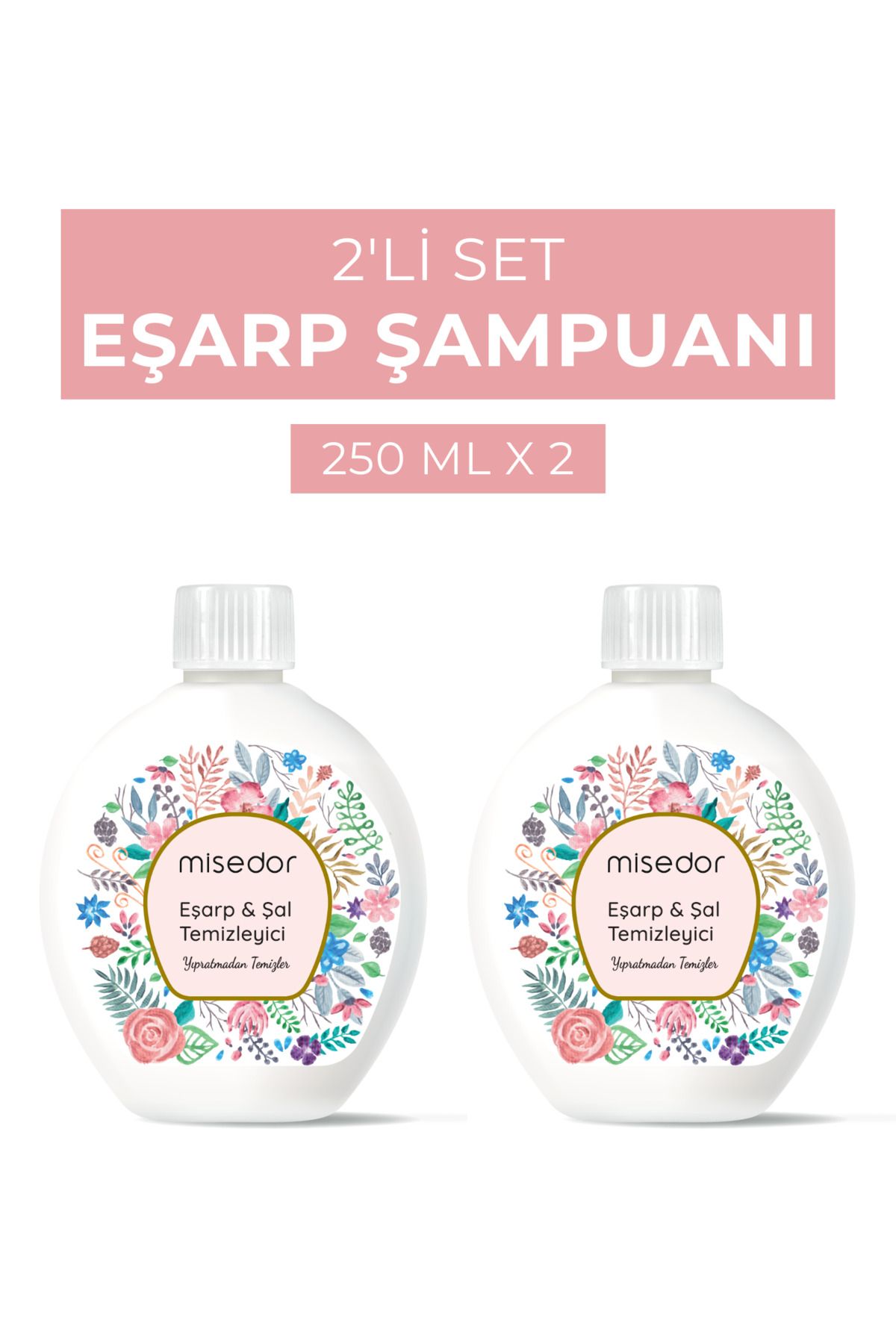 Misedor 2'li Eşarp Şampuanı 2X 250 Ml