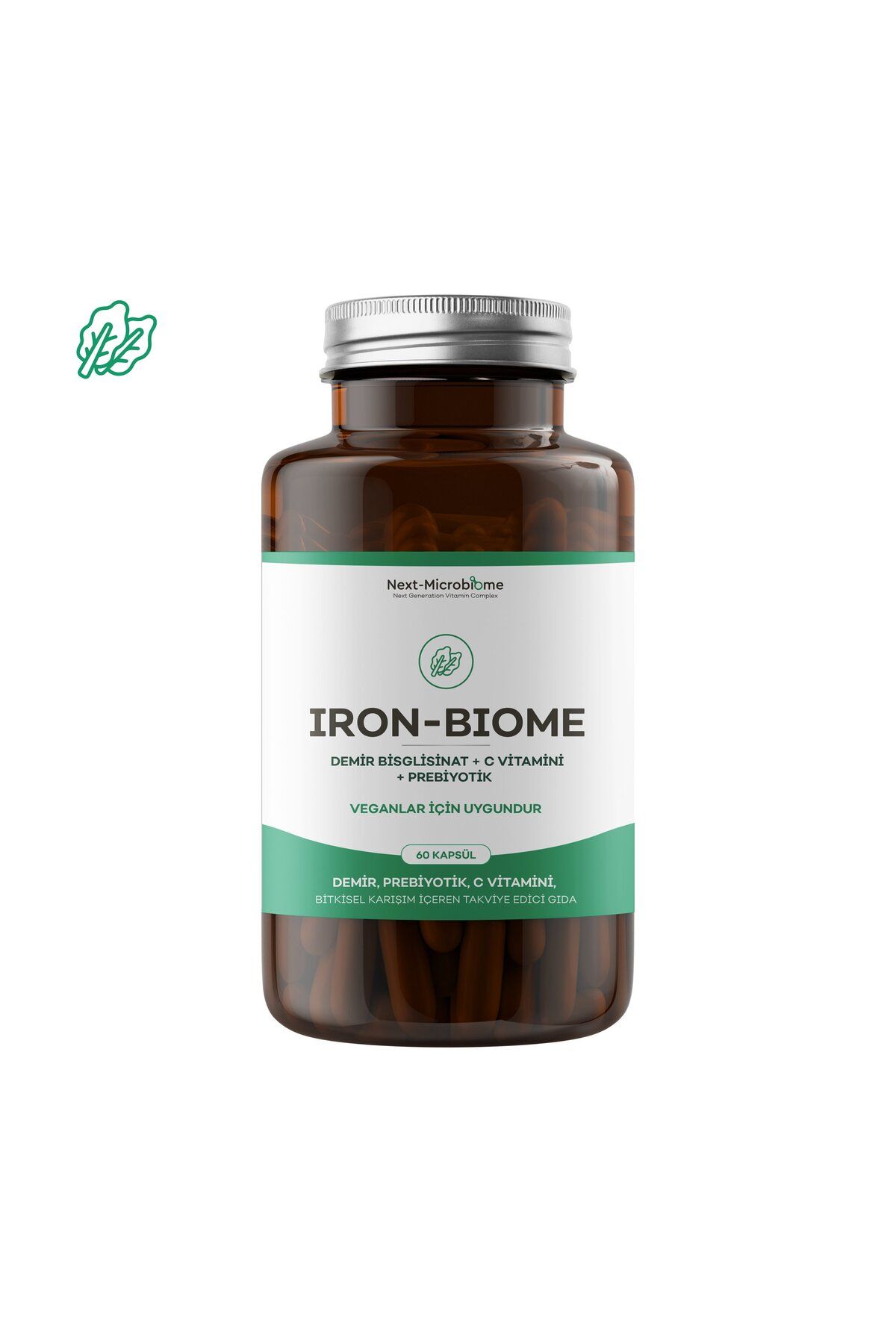 Next Microbiome Iron-BiomeDemir, Prebiyotik,...