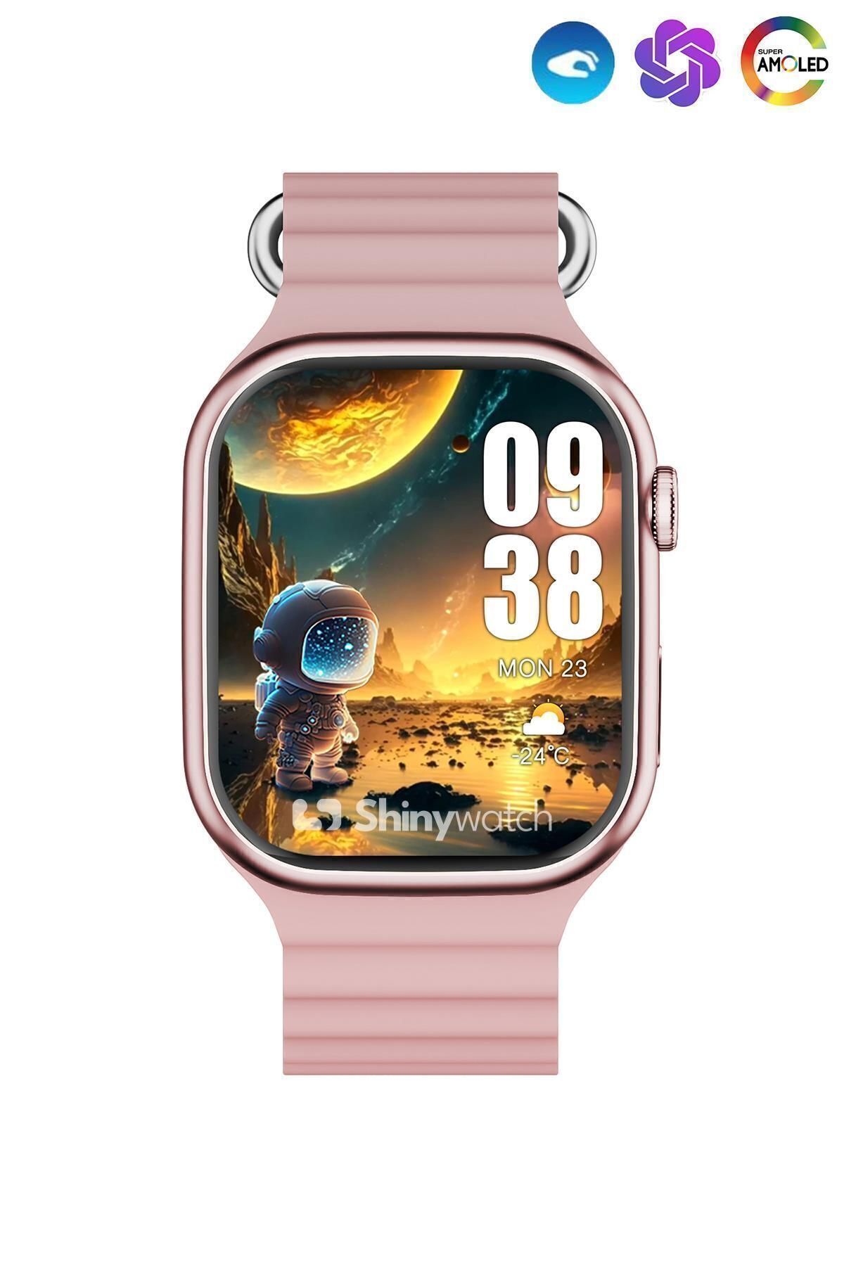 ShinyWATCHWatch 9 Pro SüperAMOLED Ekranlı Yap...