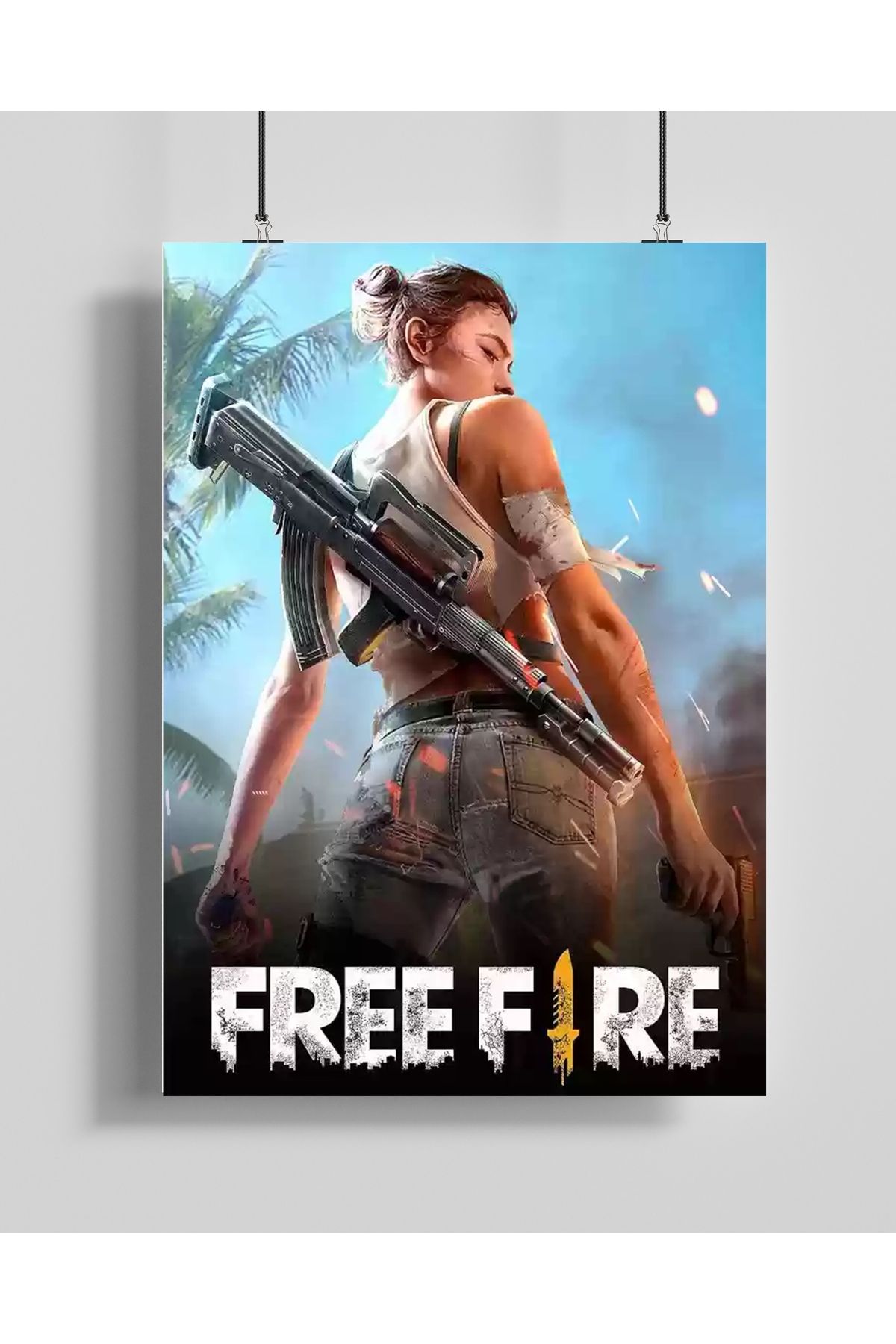 Poster City Garena Free FireOyun Posteri - Çe...