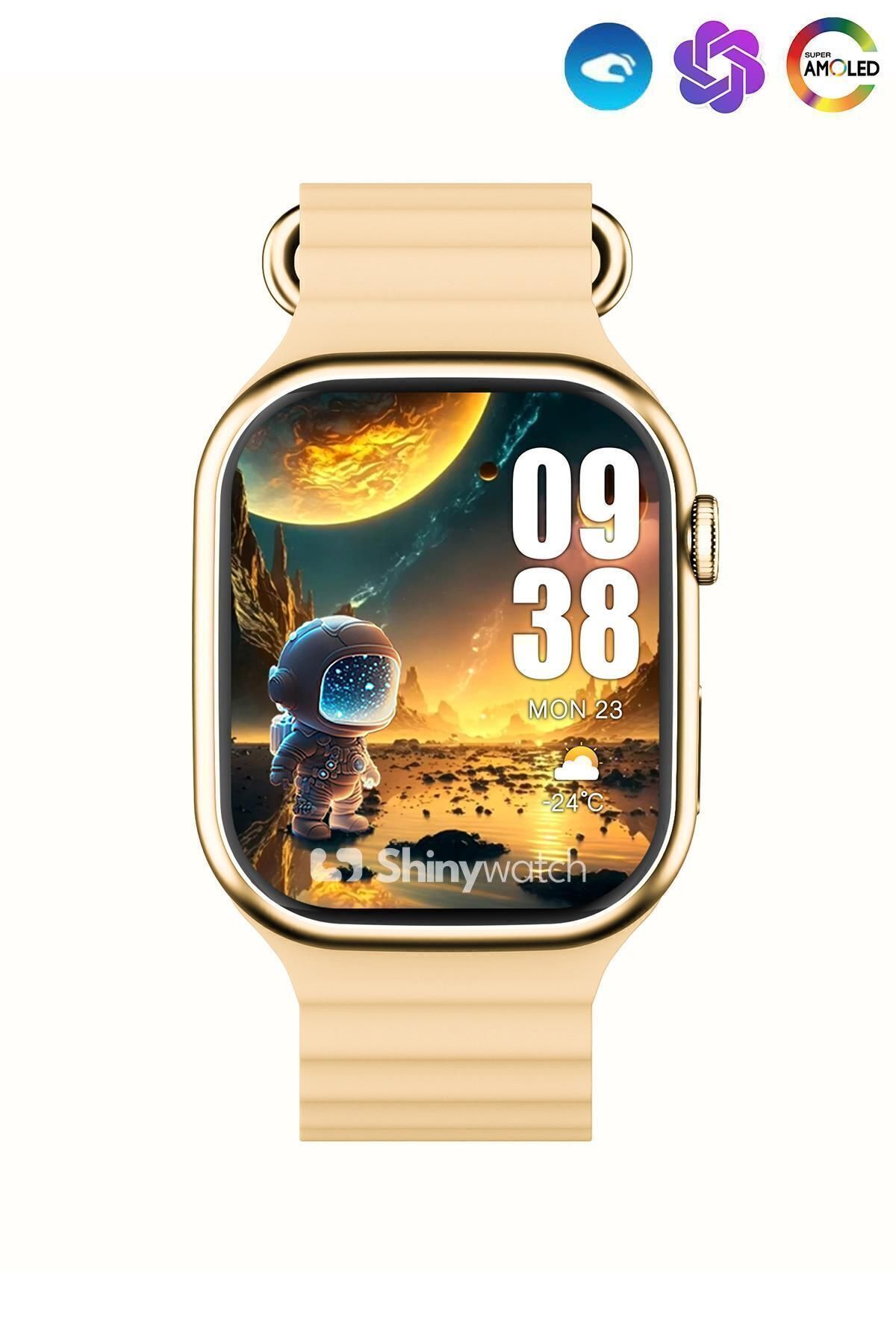 ShinyWATCHWatch 9 Pro SüperAMOLED Ekranlı Yap...