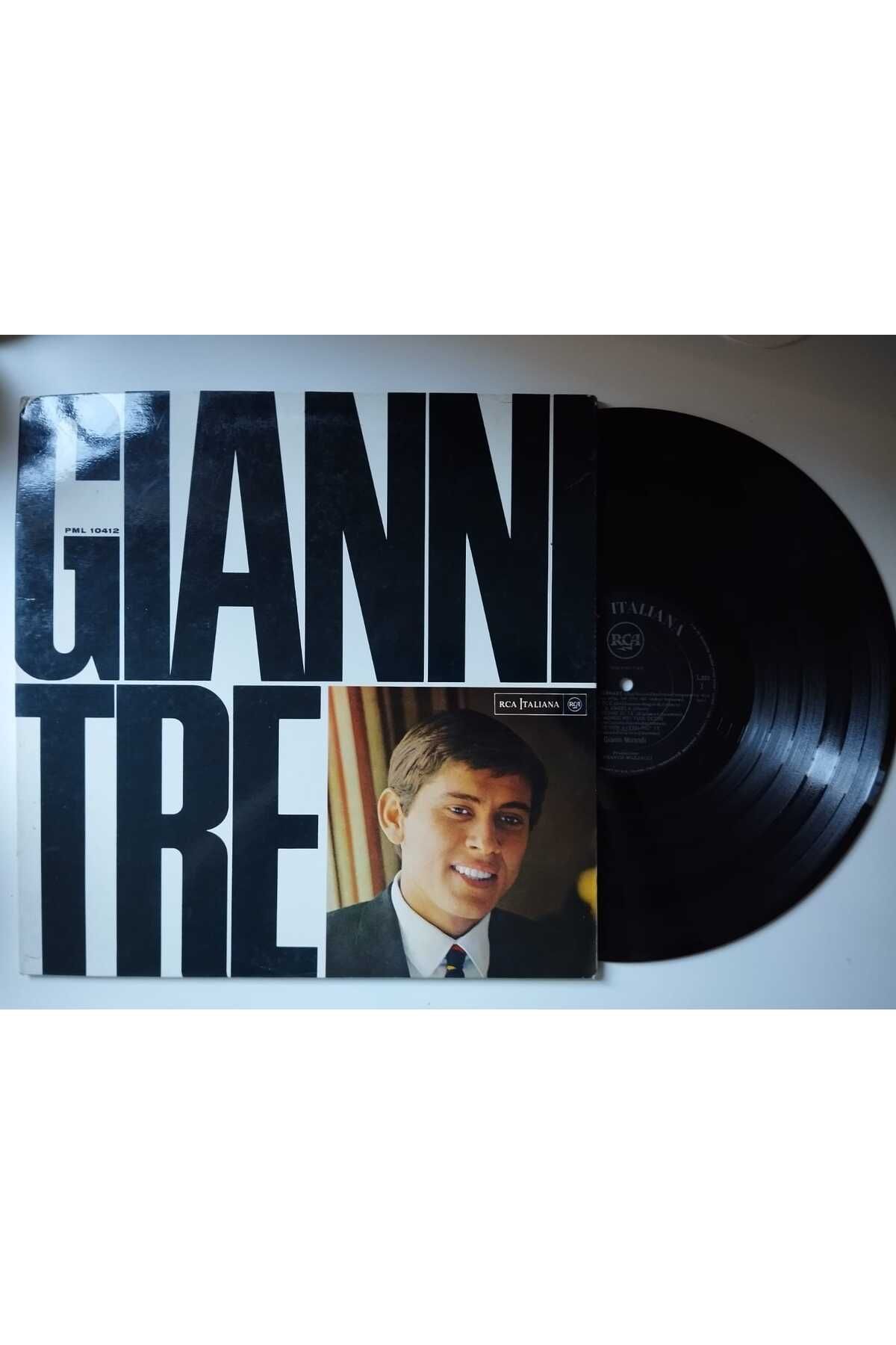 Gianni Morandi – Gianni  - 1966 İtalya Basım  LP ( 33 lük Plak )