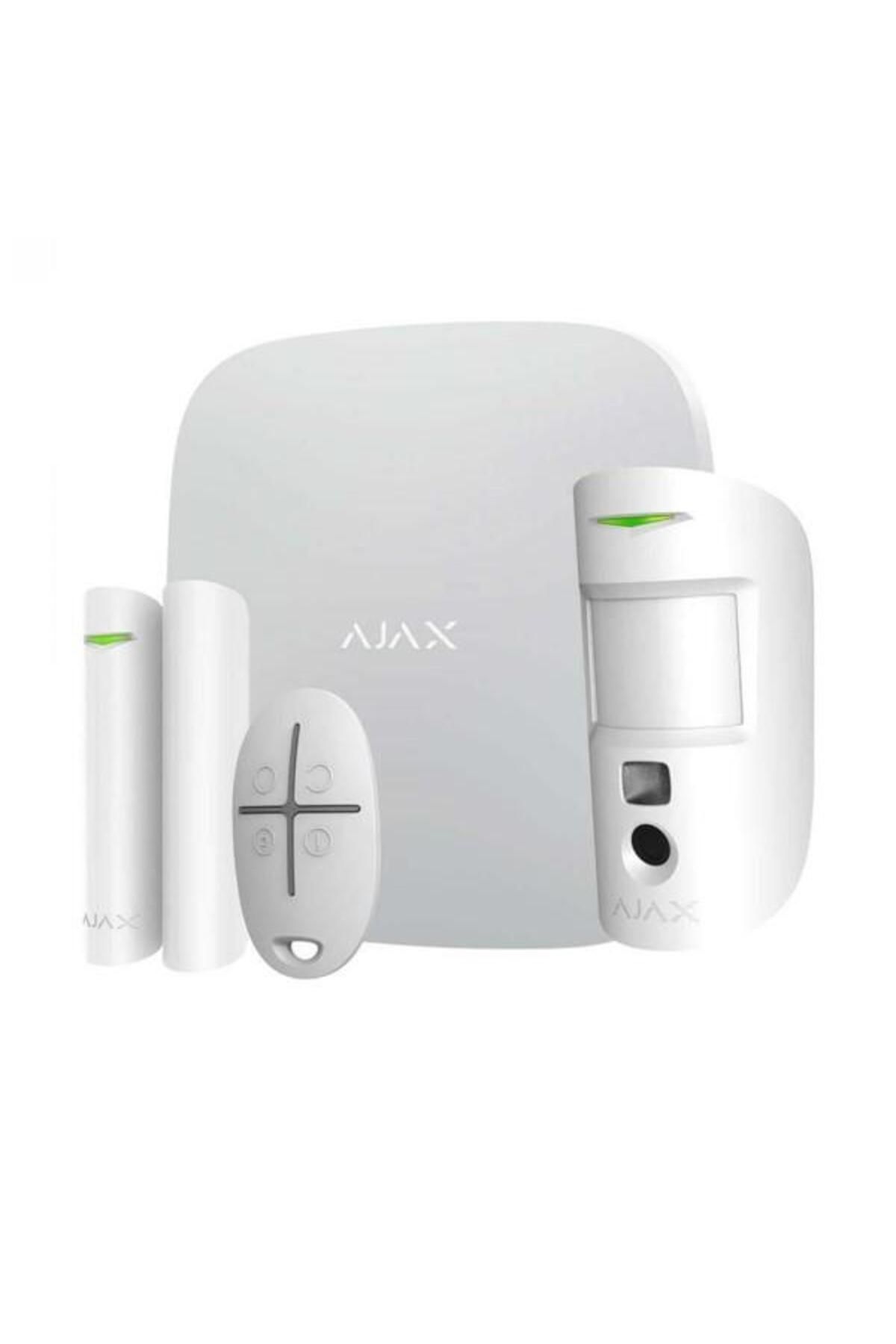 AjaxStarter Hub Kit PlusKablosuz Alarm Seti K...