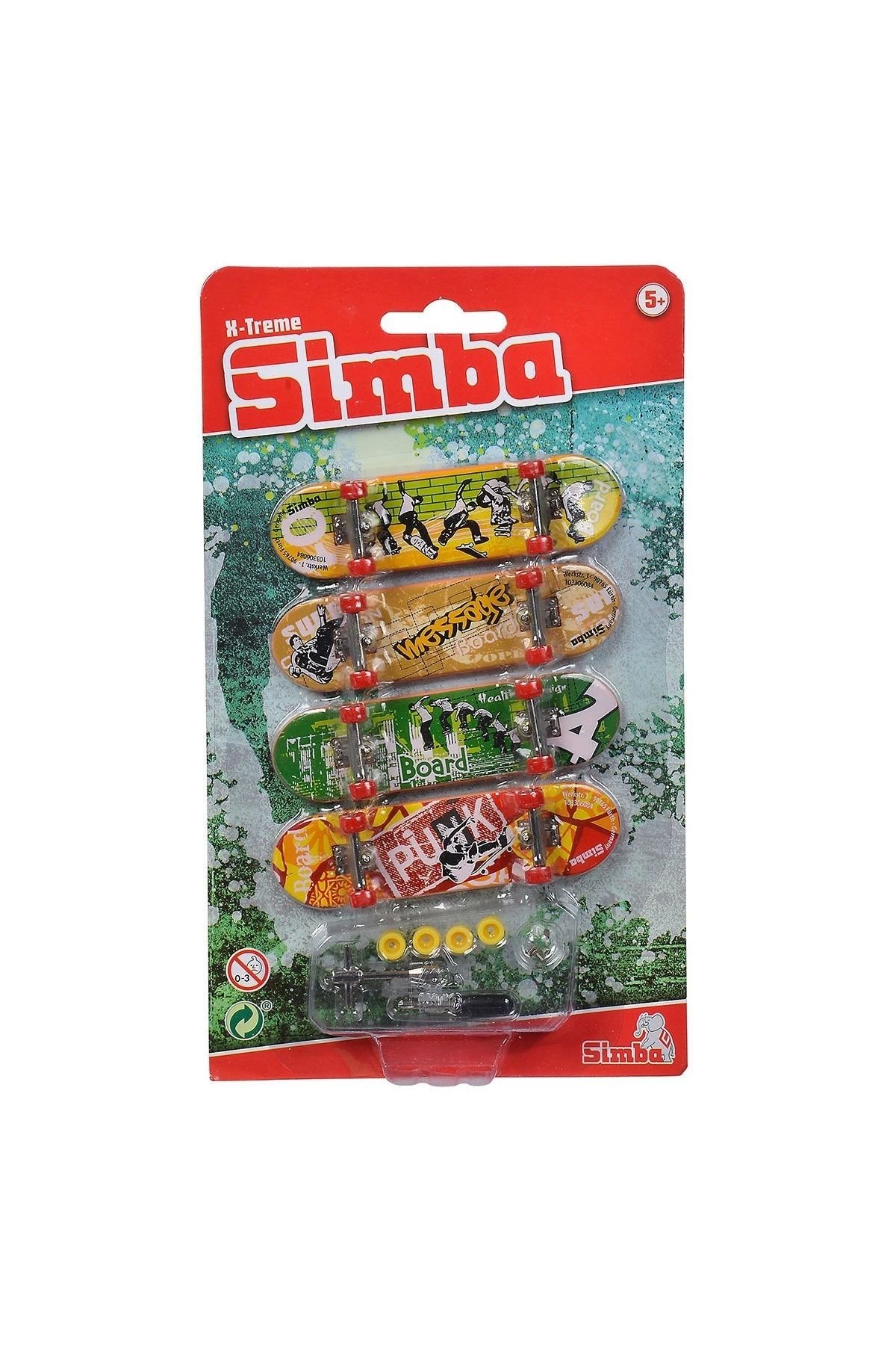 Simba 103306084 FingerSkateboard Kaykay Seti...