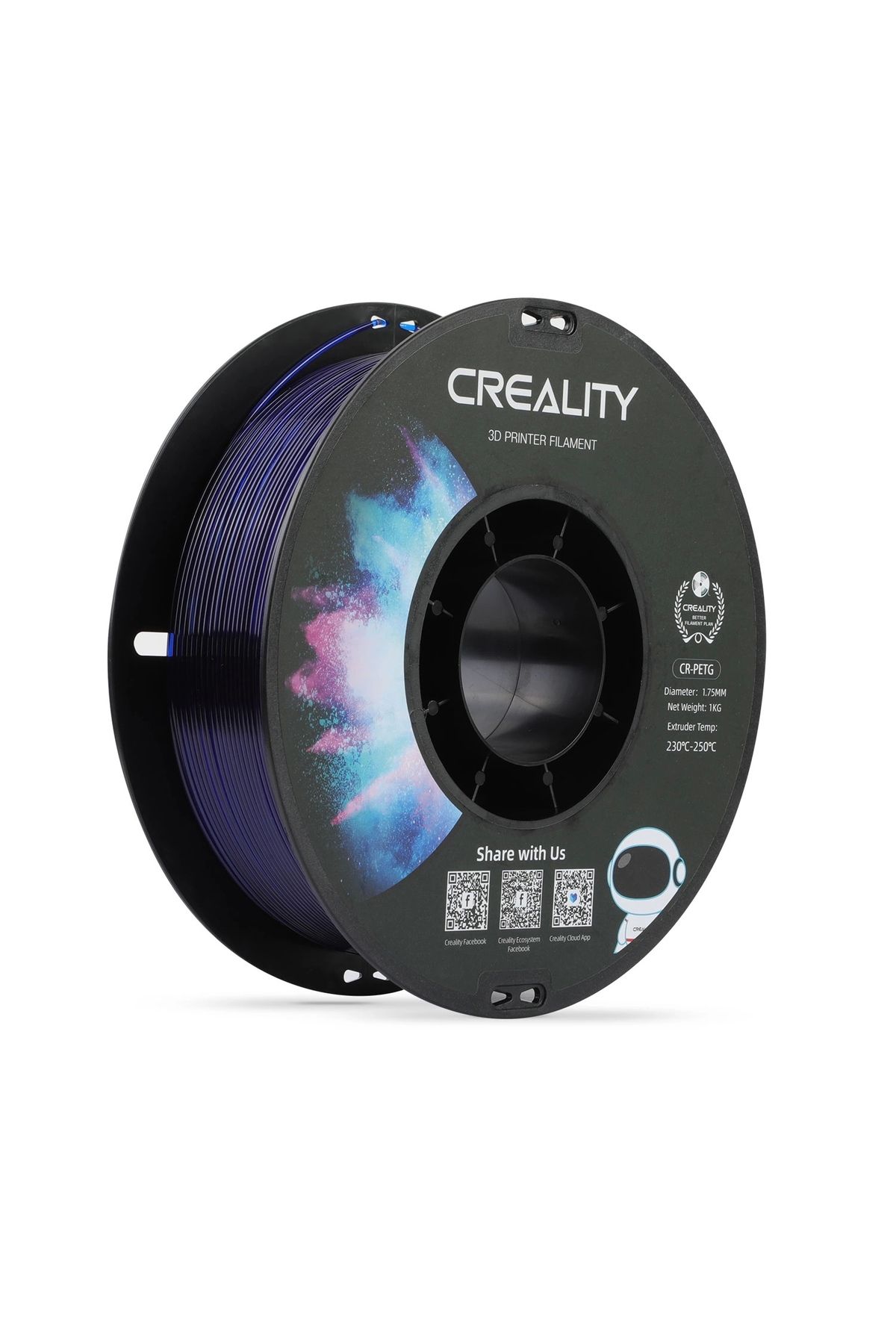 Creality Cr-petg FilamentMavi Transparan