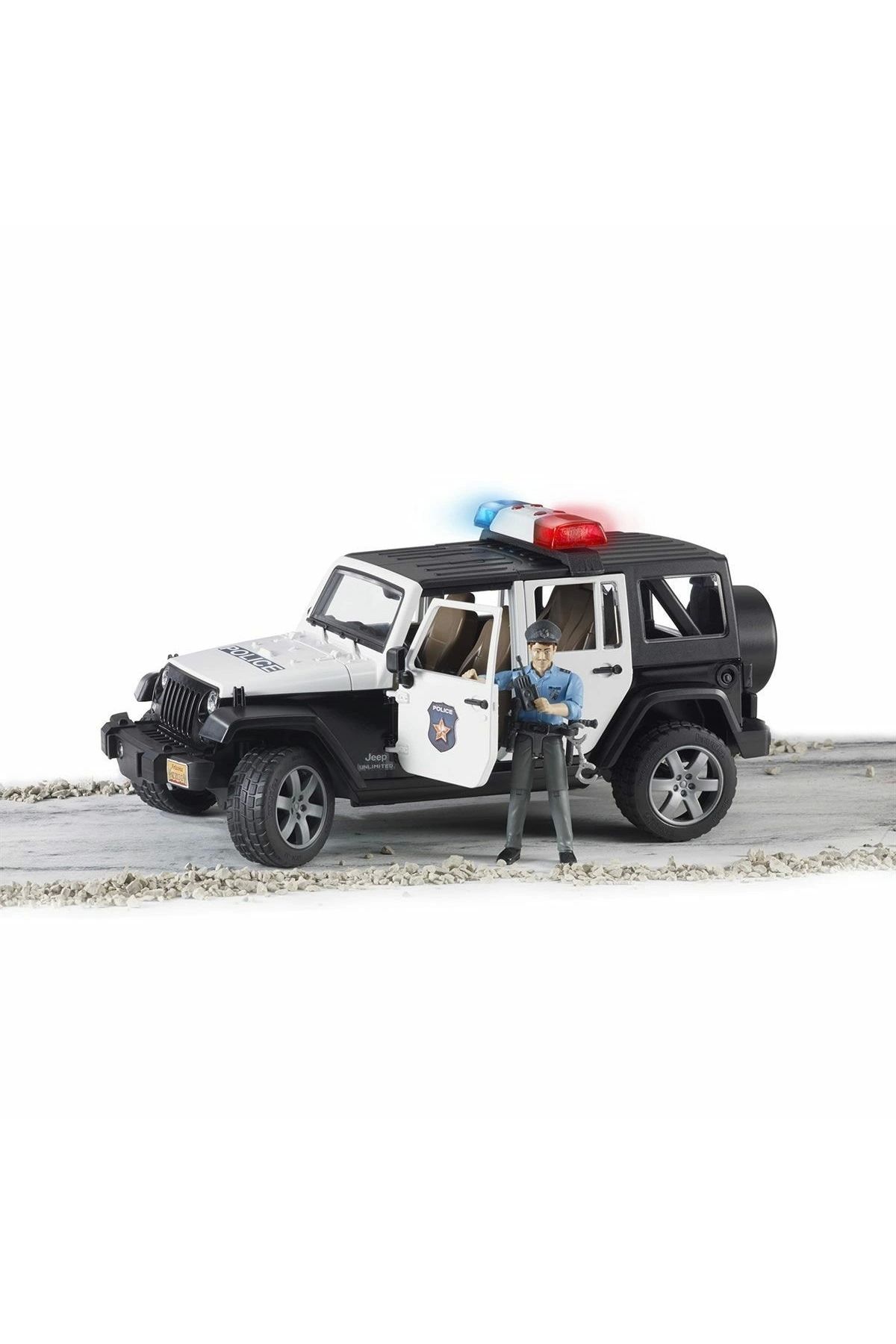 Jeep Wrangler U.r. Polis Aracı Ve Memur Br02526