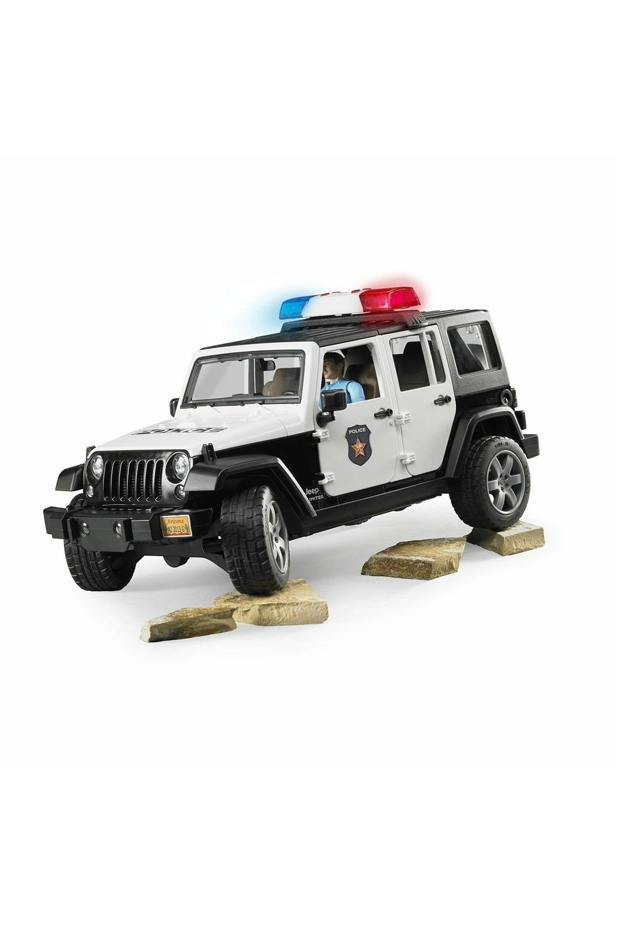 Jeep Wrangler U.r. Polis Aracı Ve Memur Br02526