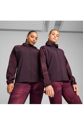 Run Favorite Aop Woven Jkt W Kadın Ceket Image 4