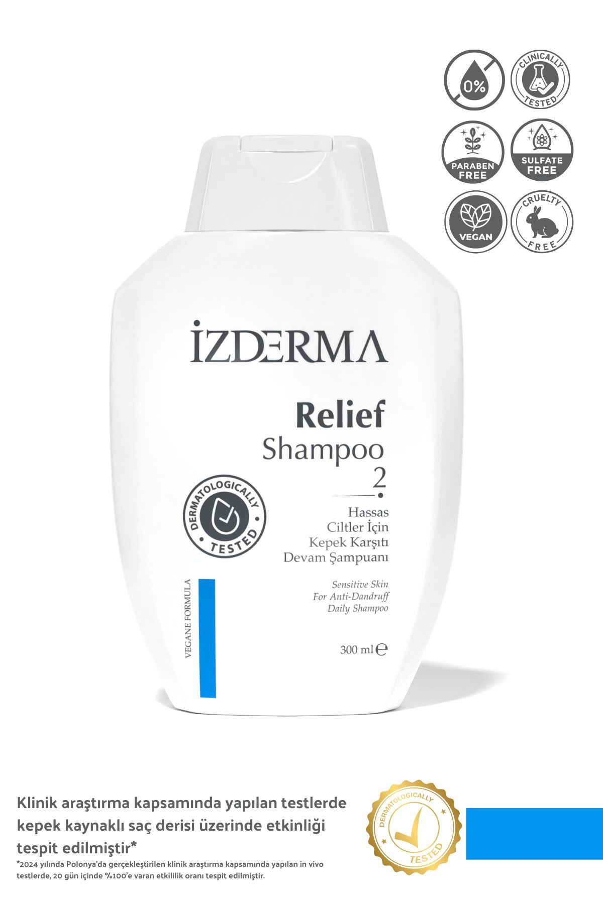 izderma Relief-2 Kepek,Pullanma, Kaşıntı Karş...