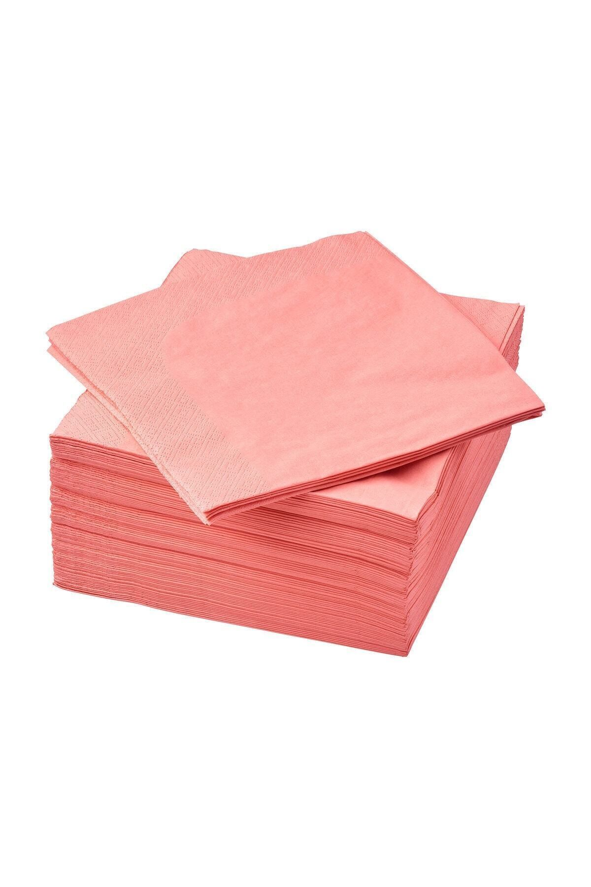 ZUZU MADE Fantastısk - Peçete - 50 Adet - 40x40cm - Kırmızı Pembe