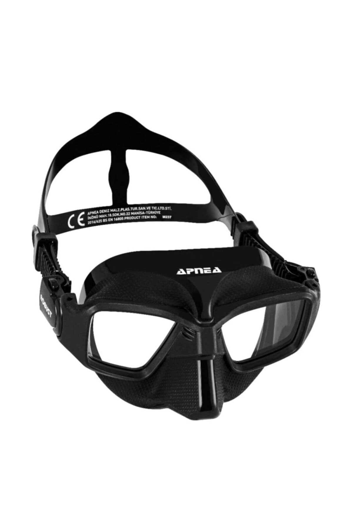 Apnea Robust Siyah Dalış Maskesi