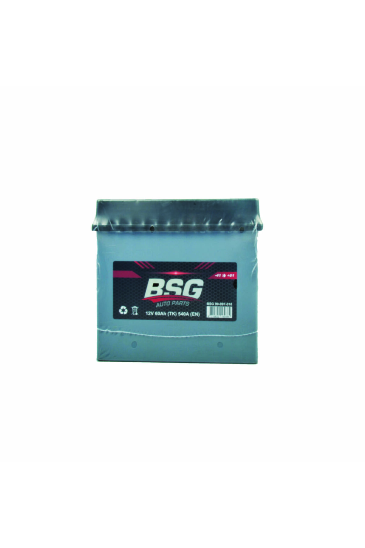 BSG Akü 12v 60ah 540cca D23 Ters Smf Exmet Ind Sulu 173x304x224
