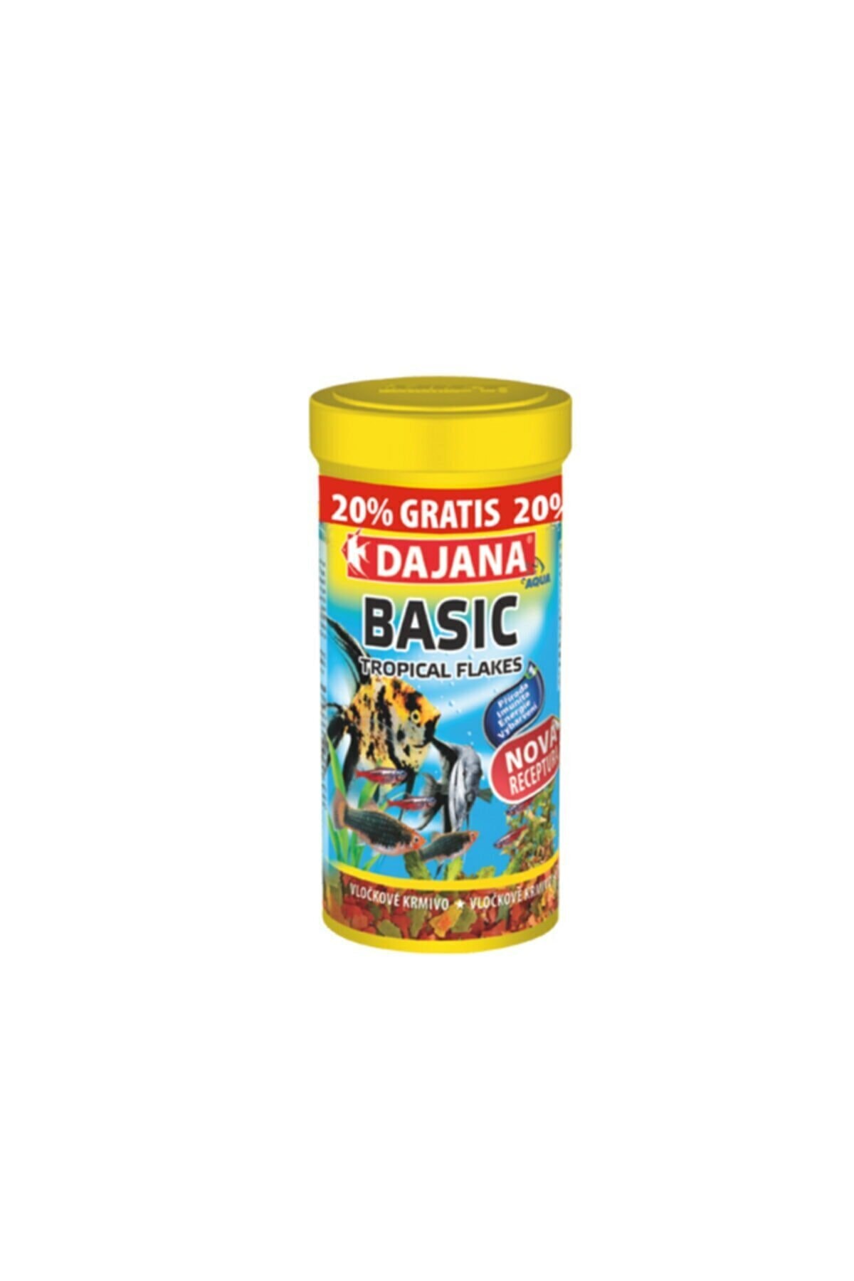 Dajana Balik Yemi Süs Balığı Yemi 250 ml 50 ml Promosyonlu 60 gr
