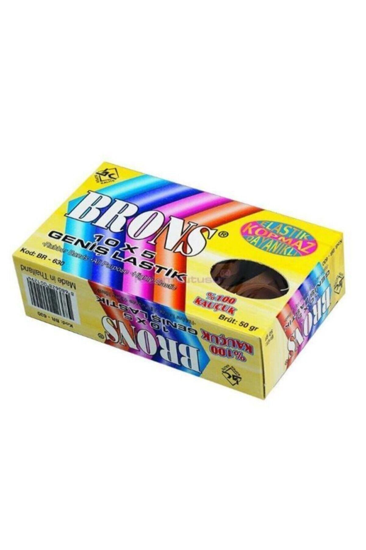 Brons Geniş Ambalaj Lastiği 100x5 mm 50 gr 1 Paket