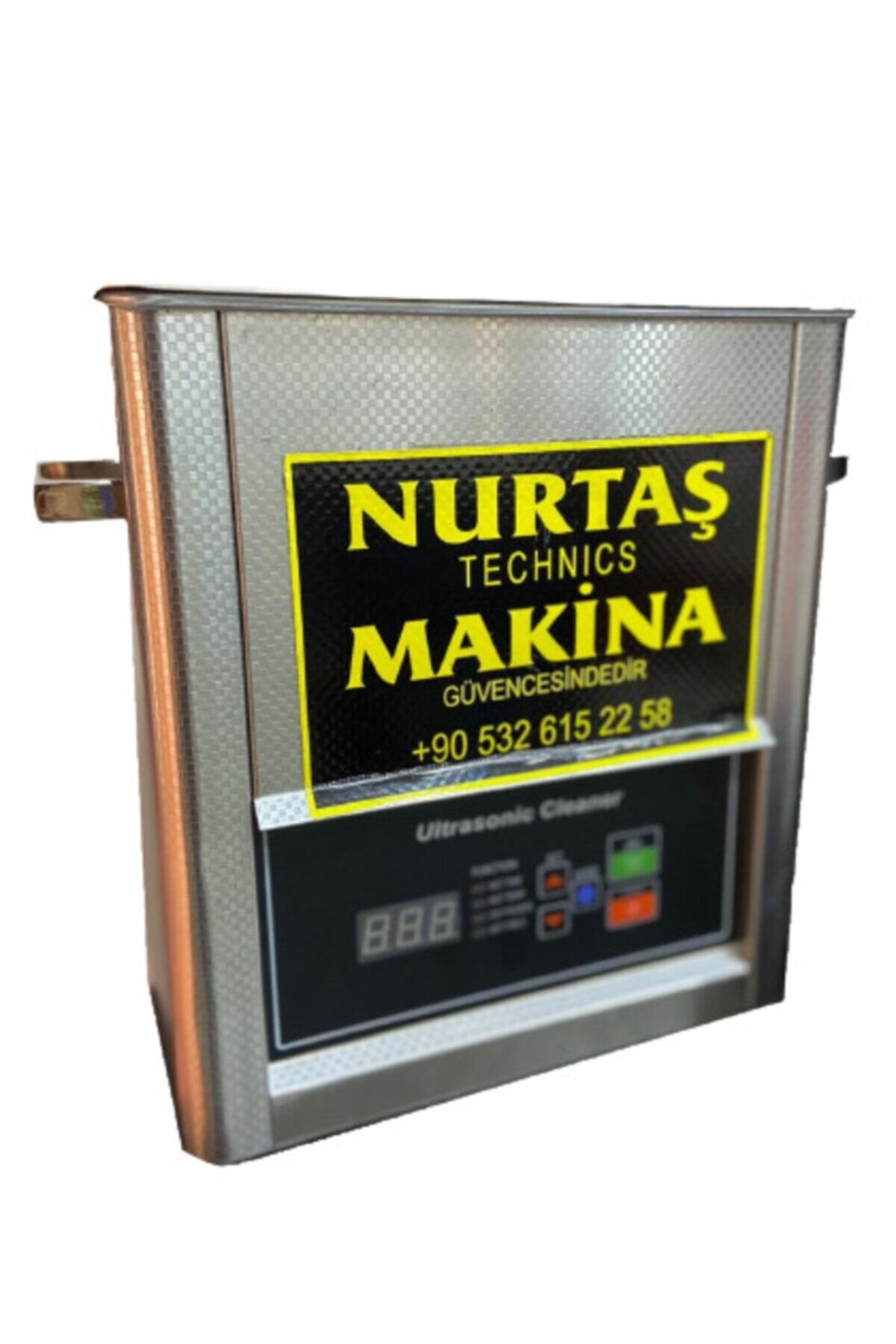 Nurtaş Kuyumculuk ve Makine 4 Lt Dijital Ultrasonic Yıkama Makinası
