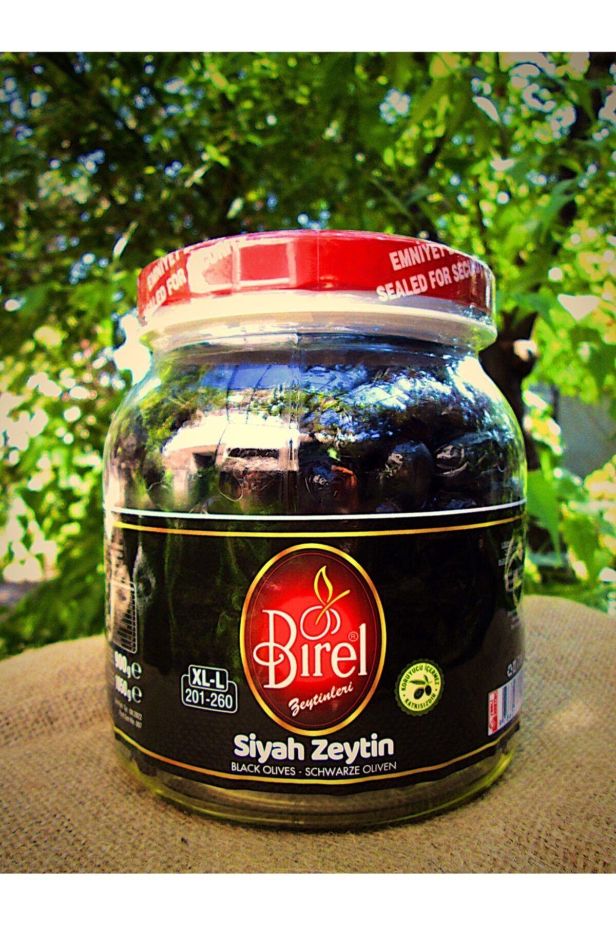 Birel Zeytin Xl - L Katkısız Doğal Zeytin 900 Gr Campet