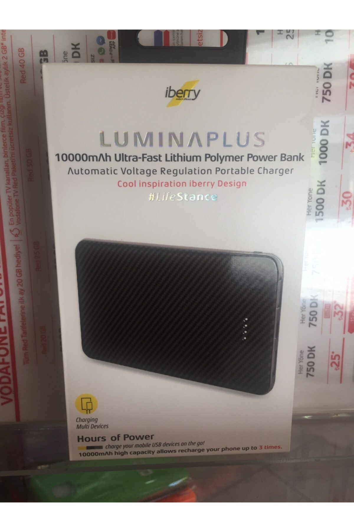 İBERRY Power Bank 10000 Mah Ultra _fast Lithium Polymer