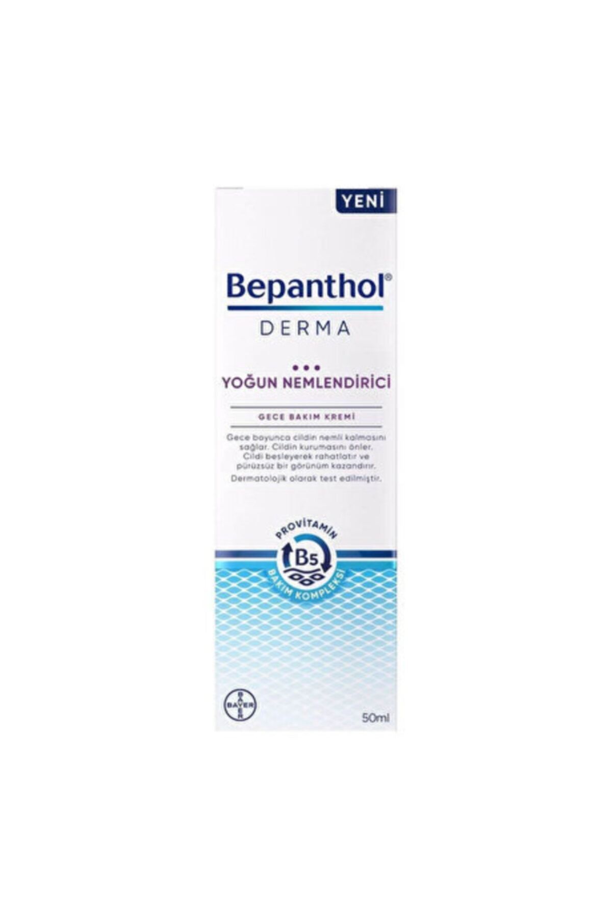 Bepanthol Derma Gece Bakım Kremi Yoğun Nemlendirici 50 Ml