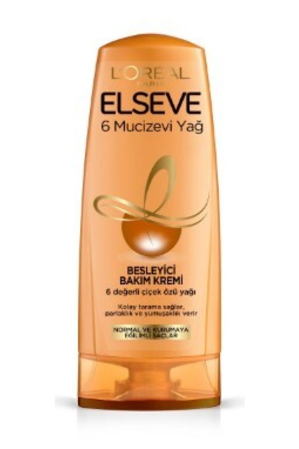 ELSEVE Saç Kremi 6 Mucizevi Yağ Normal Ve Kuru Saç 360 ml