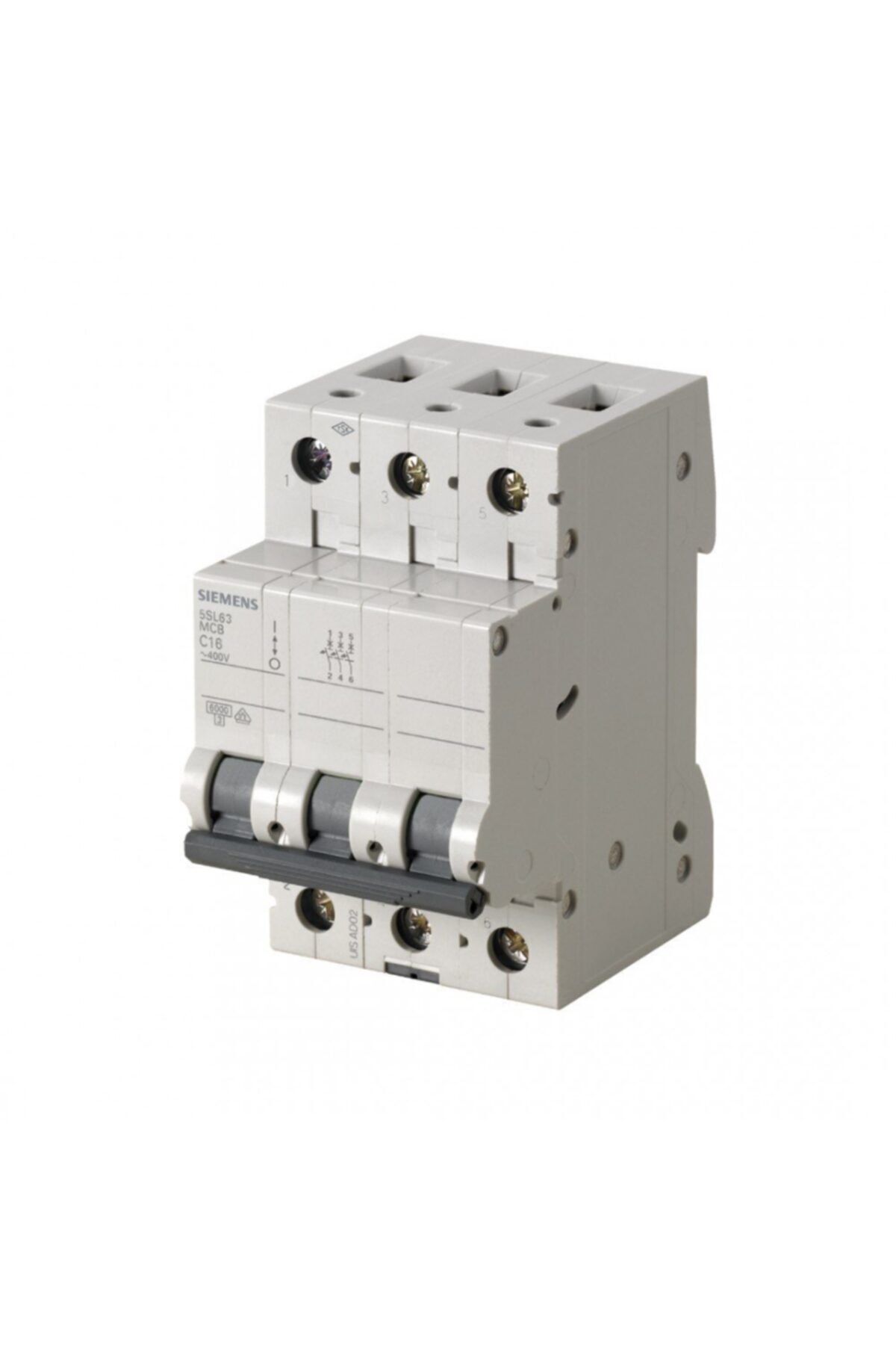 Siemens 16a, 3 Fazlı, 5sl Classic Anahtarlı Otomatik-sıeme