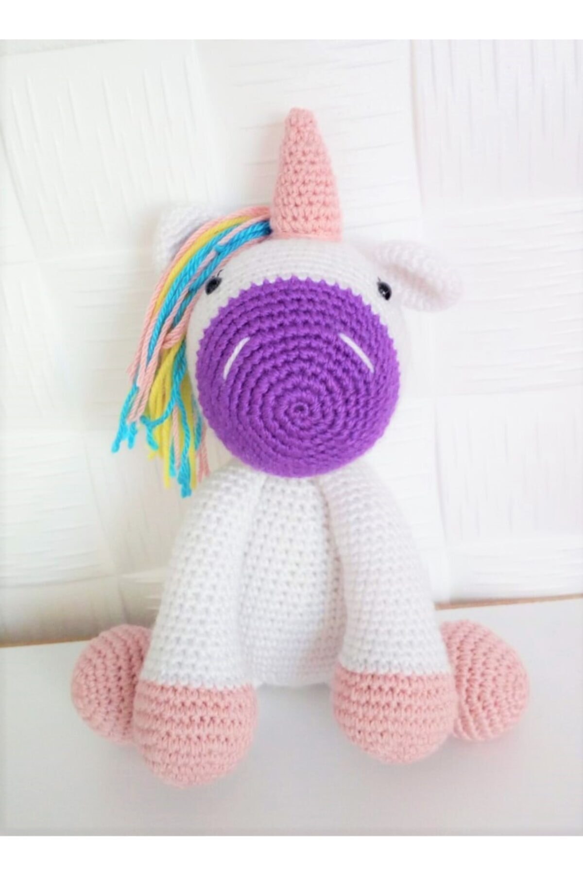 TOYSCİTY Mor Unicorn Organik Oyuncak