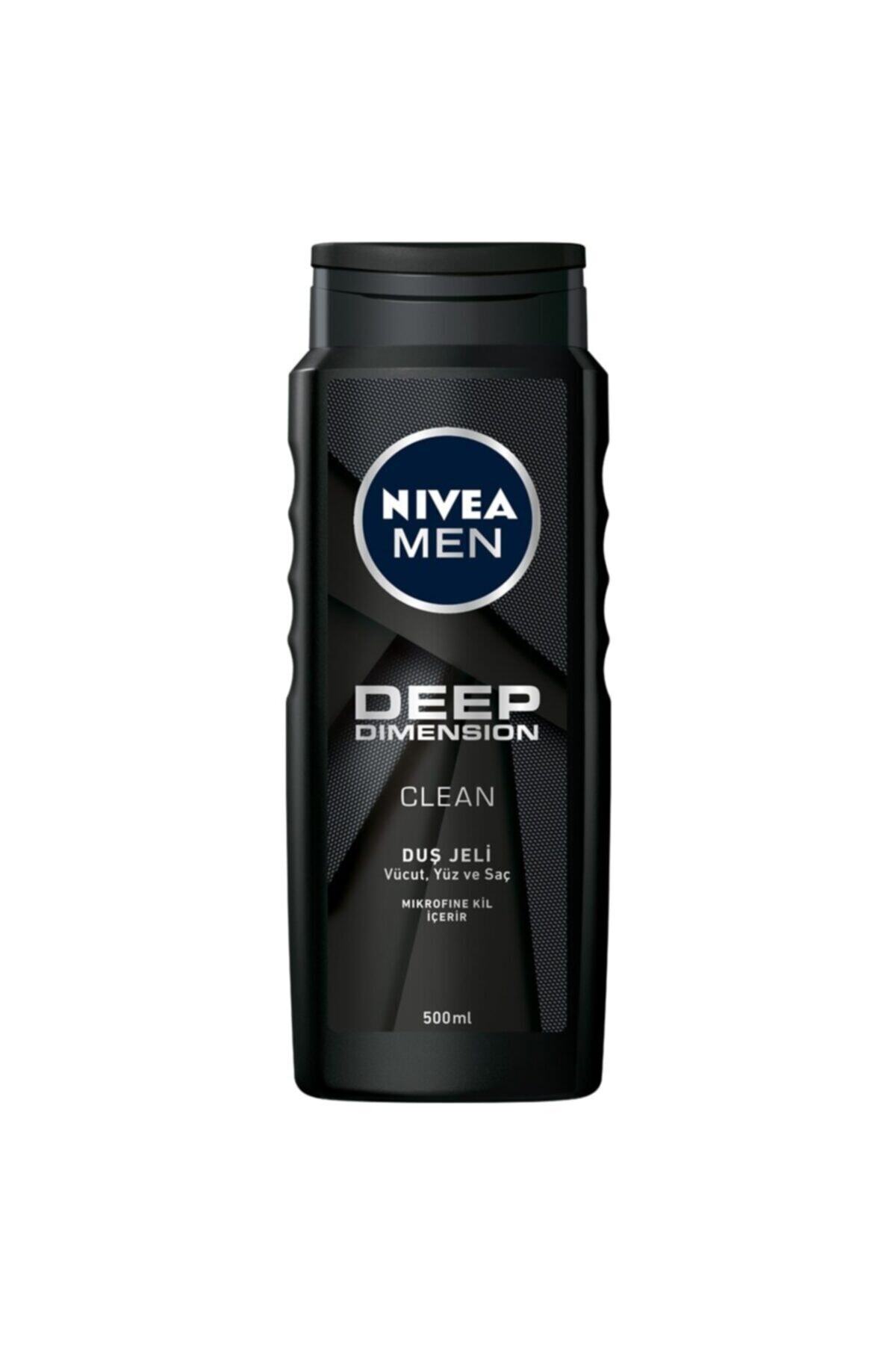 Nivea Men Deep Dimension Erkek Duş Jeli 500 Ml