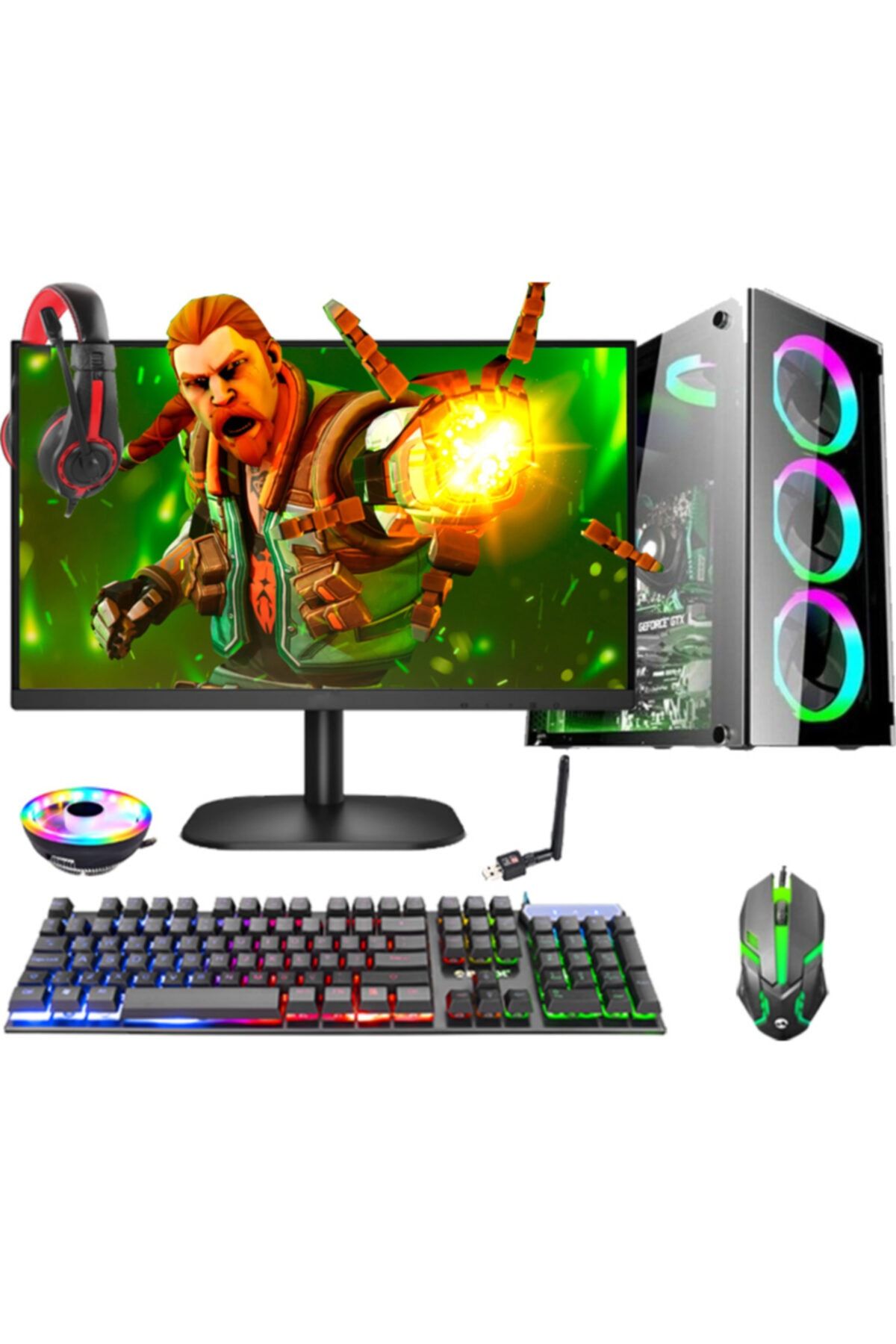 Aizen Gx86 I5-3470 16gb 320hdd Gtx 750ti 4gb 21,5 Monitör