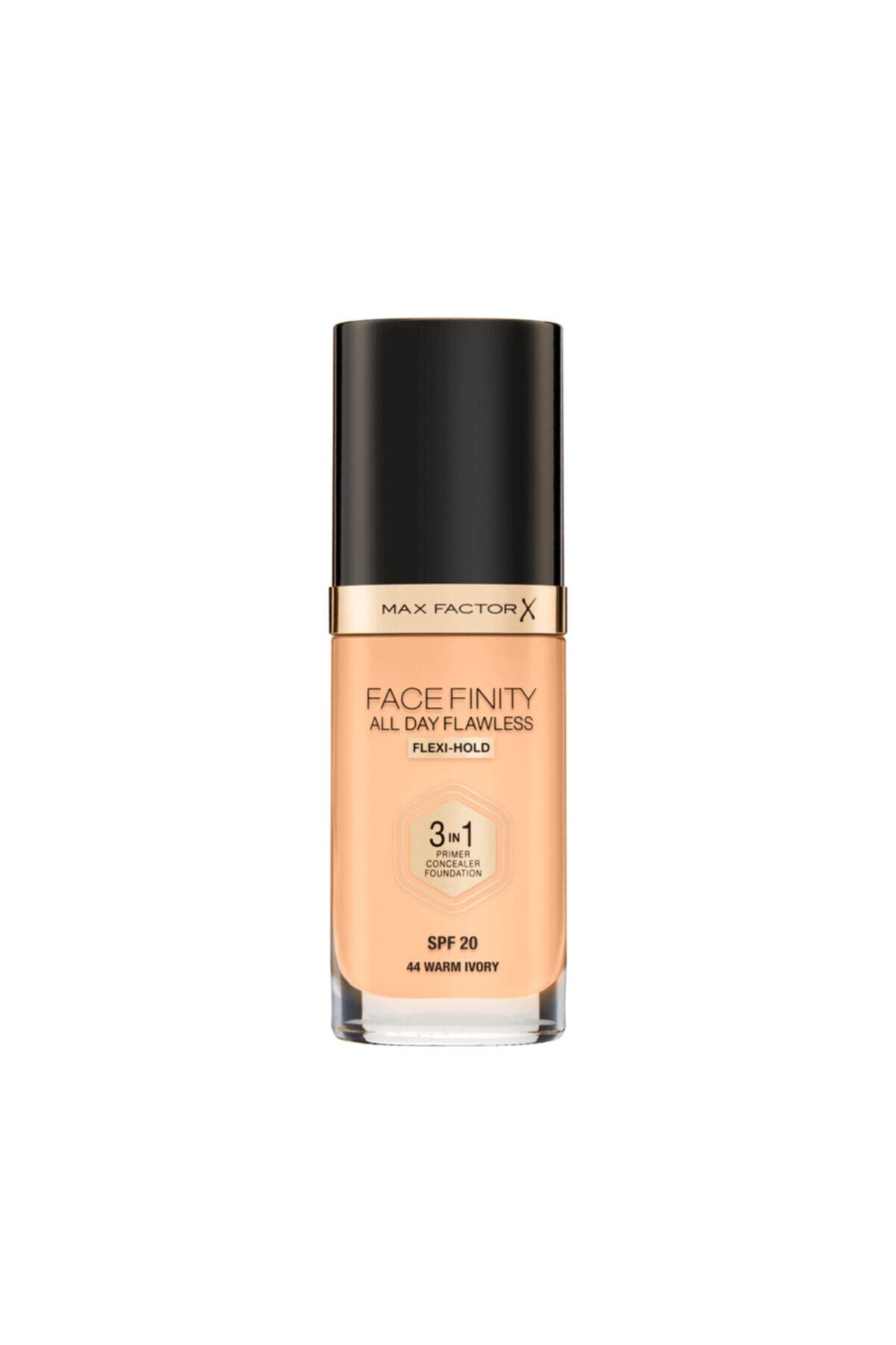 Max Factor Facefinity 3in1 Fondöten No:44 Warm Ivory