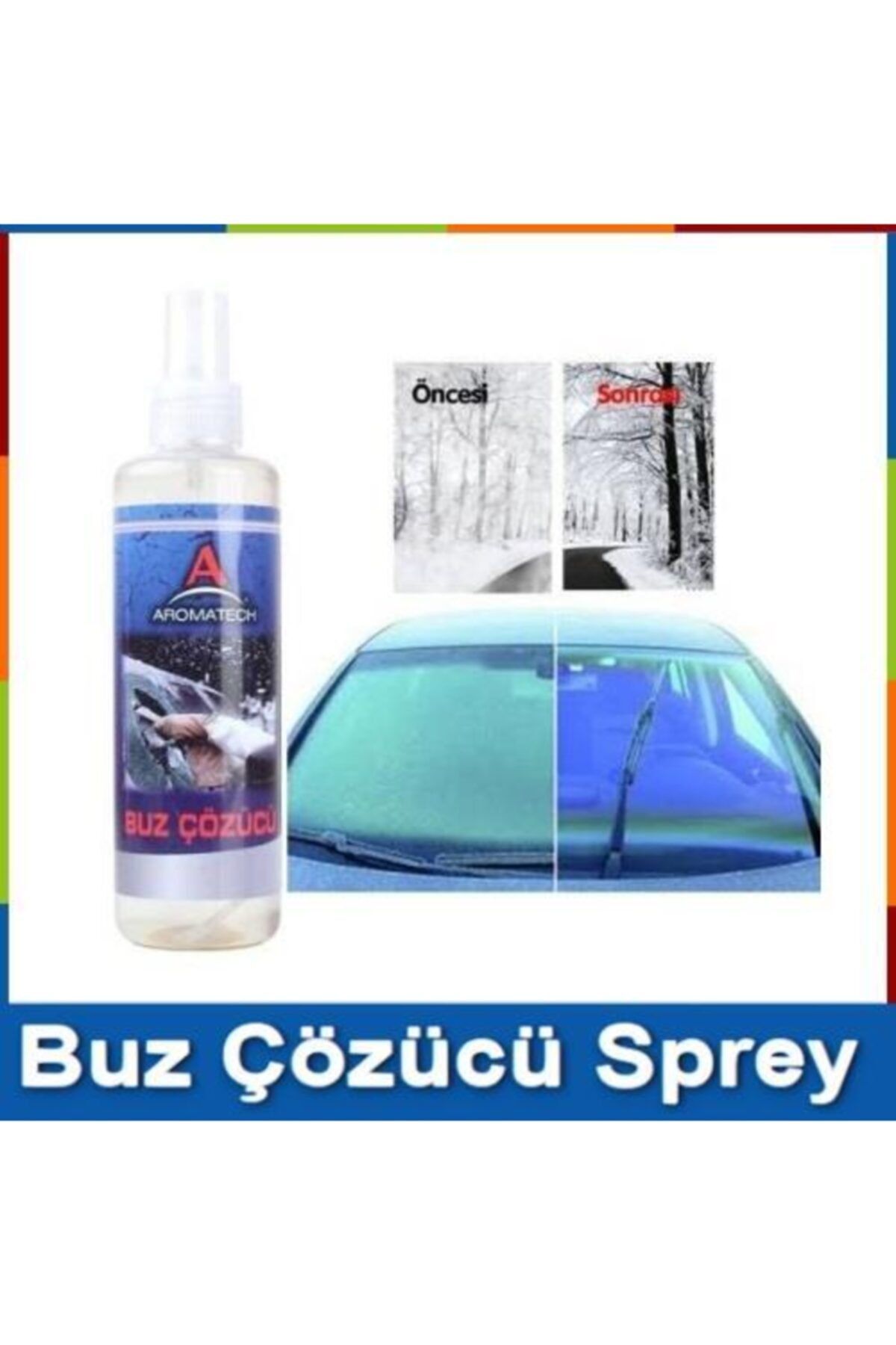 FırsatVar Oto Araç Kapı Kolu Buz Çözücü Oto Cam Kırağı Buz Çözücü Sprey