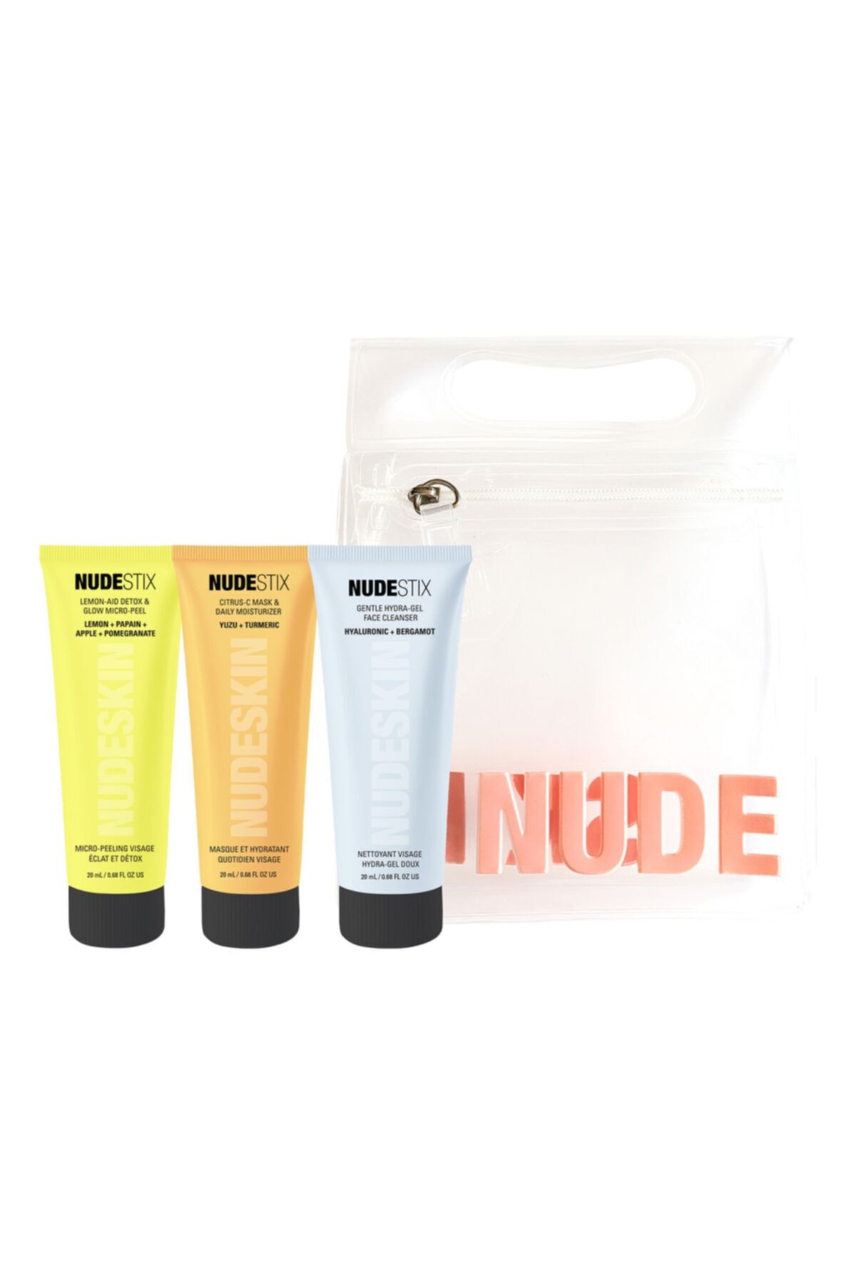 Nudestix Nudeskin 3\-step: Citrus Renew Set For Sensitive Skin