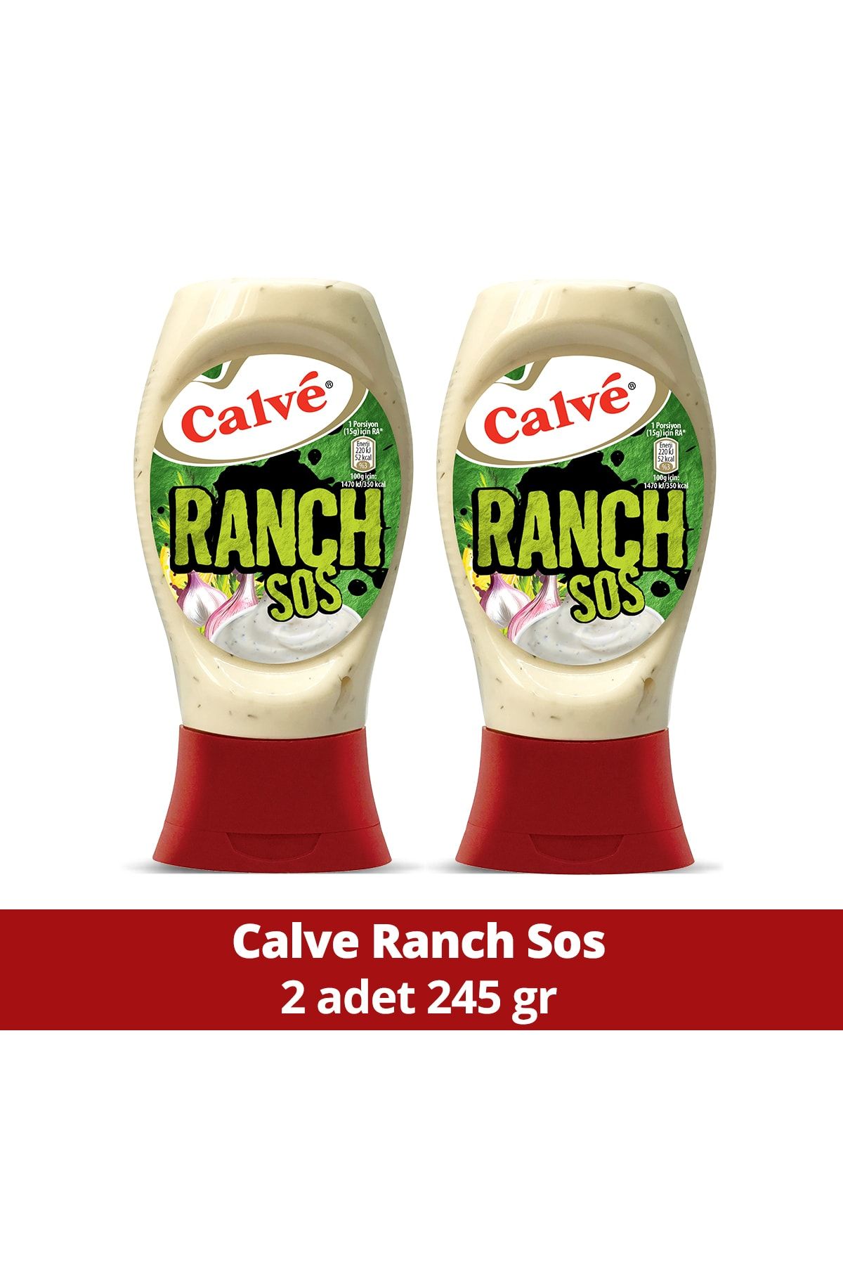Calve Ranch Sos 245 Gr X 2 Adet