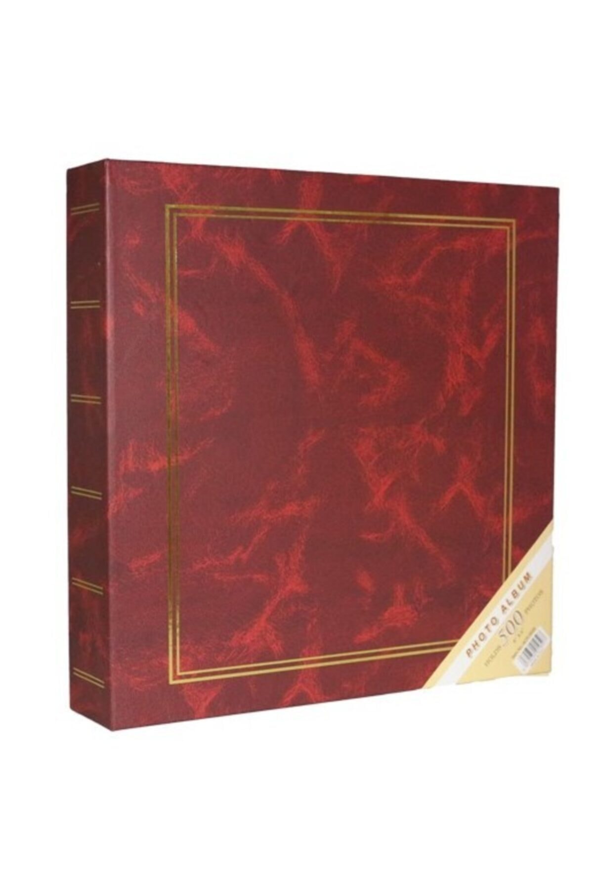 Acr Aledo 10x15cm 500’lük Ciltbezli Fotoğraf Albümü -9506 - Bordo
