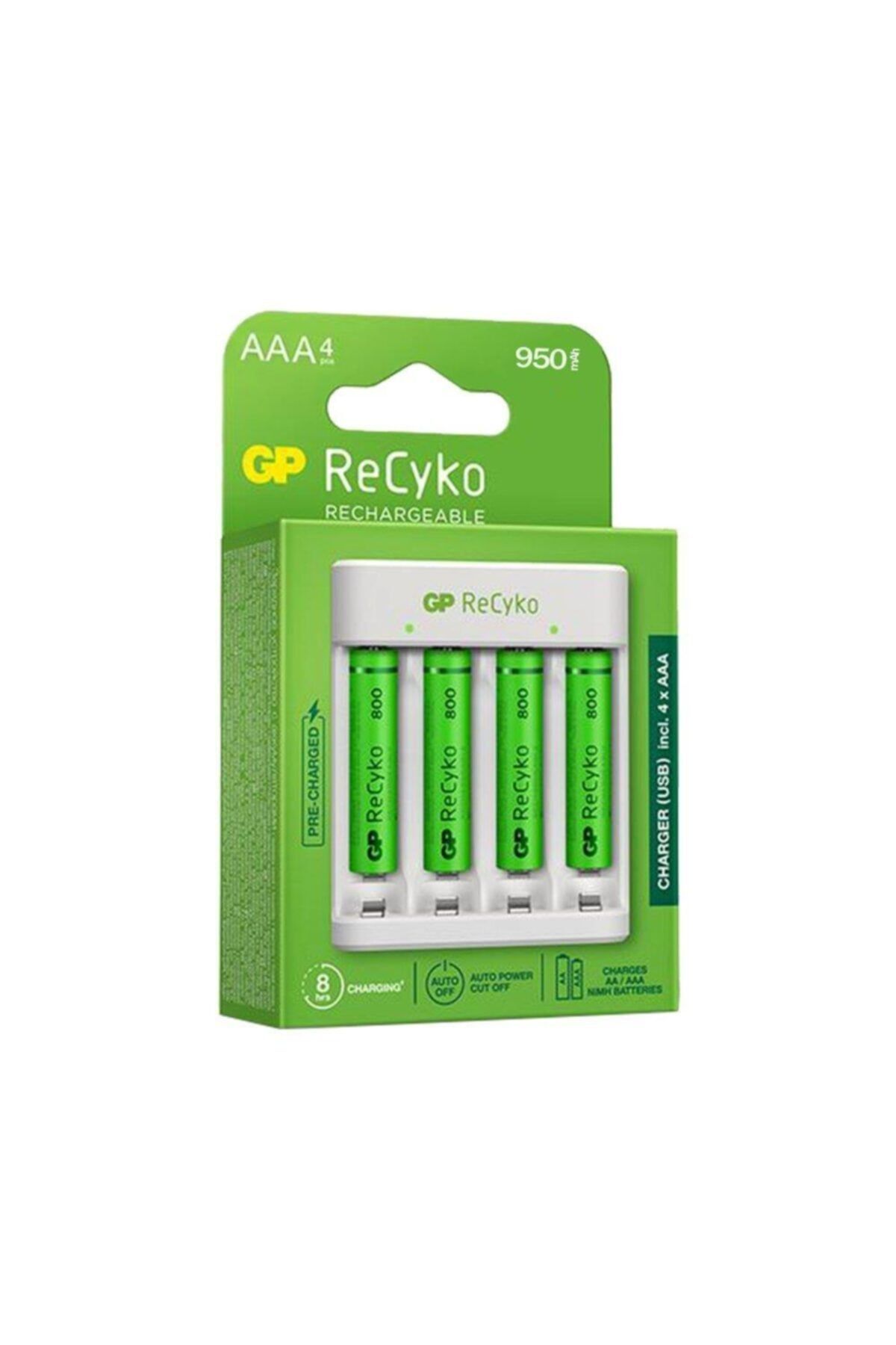 GP E411100aaahc-2mtbb4 Usb E411 4x950 Mah Aaa Pilli Usb Şarj Cihazı