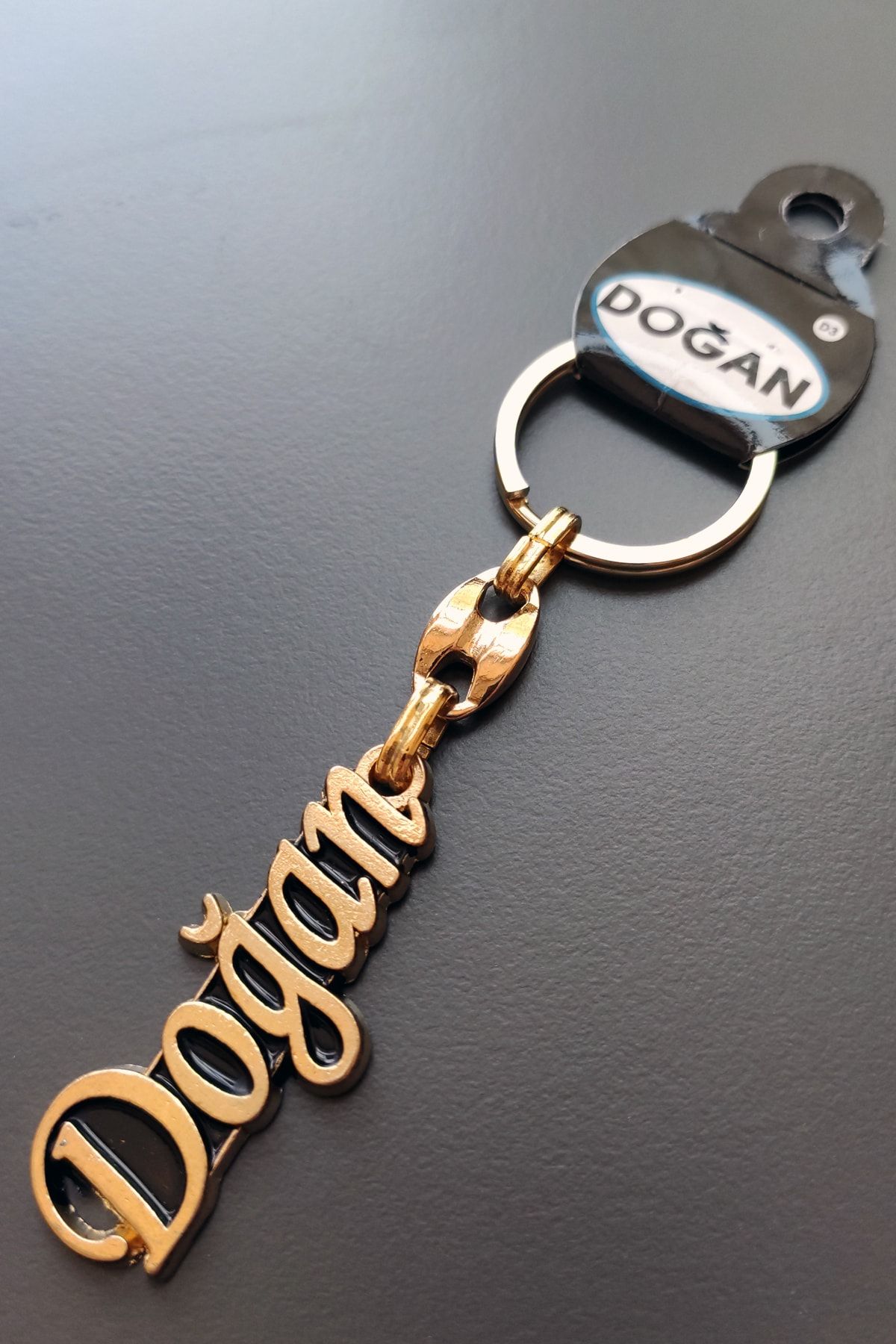 Korkmaz Accessories Doğan  İsimli Anahtarlık