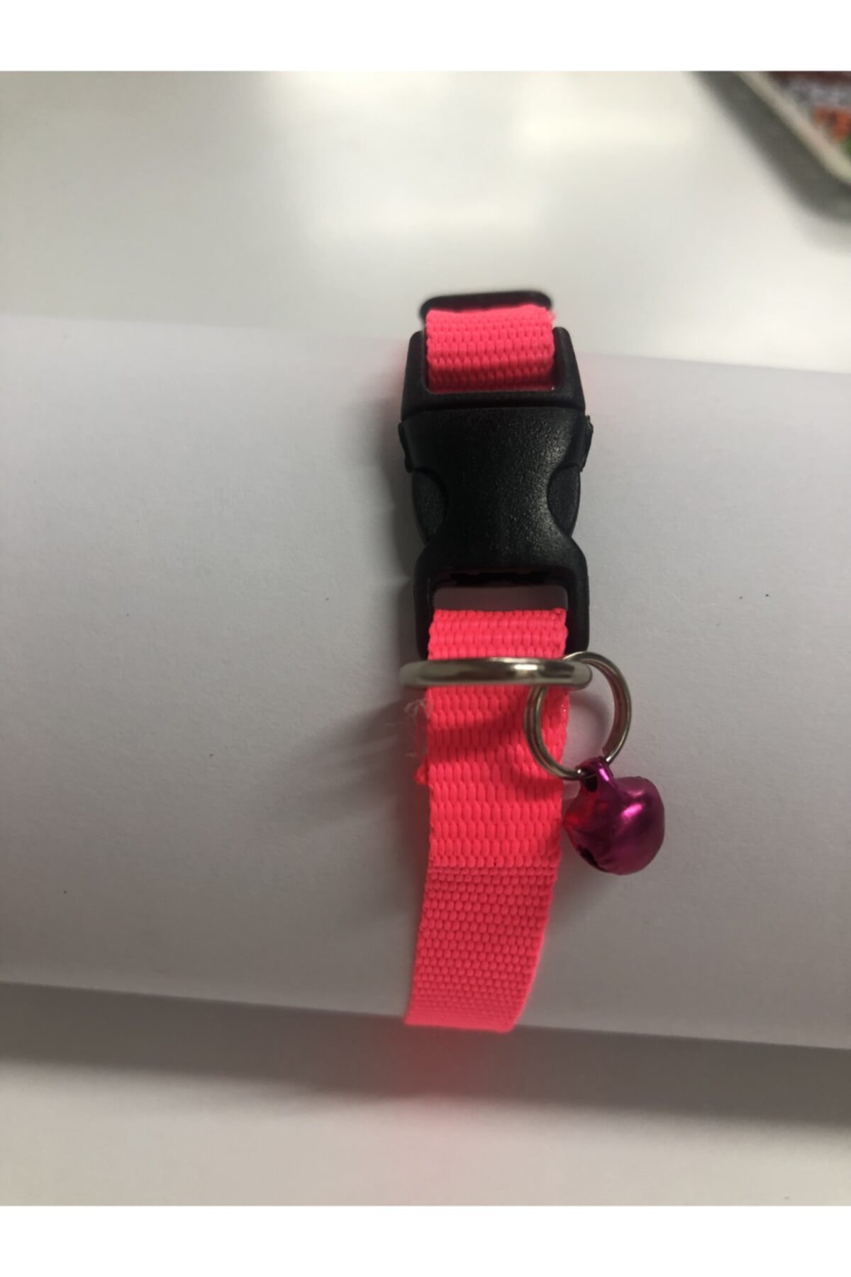CCA Kedi Boyun Tasması Fosforlu Pembe