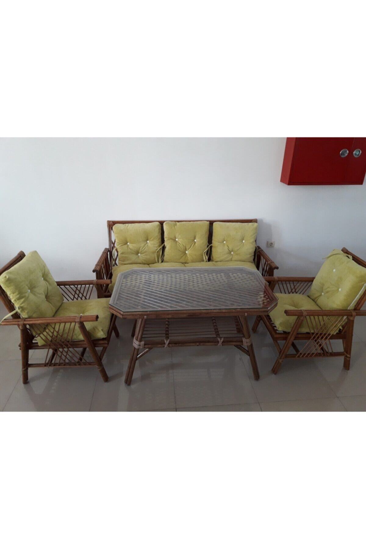 Veranda Bambu Veranda 5 Li Oturma Grubu