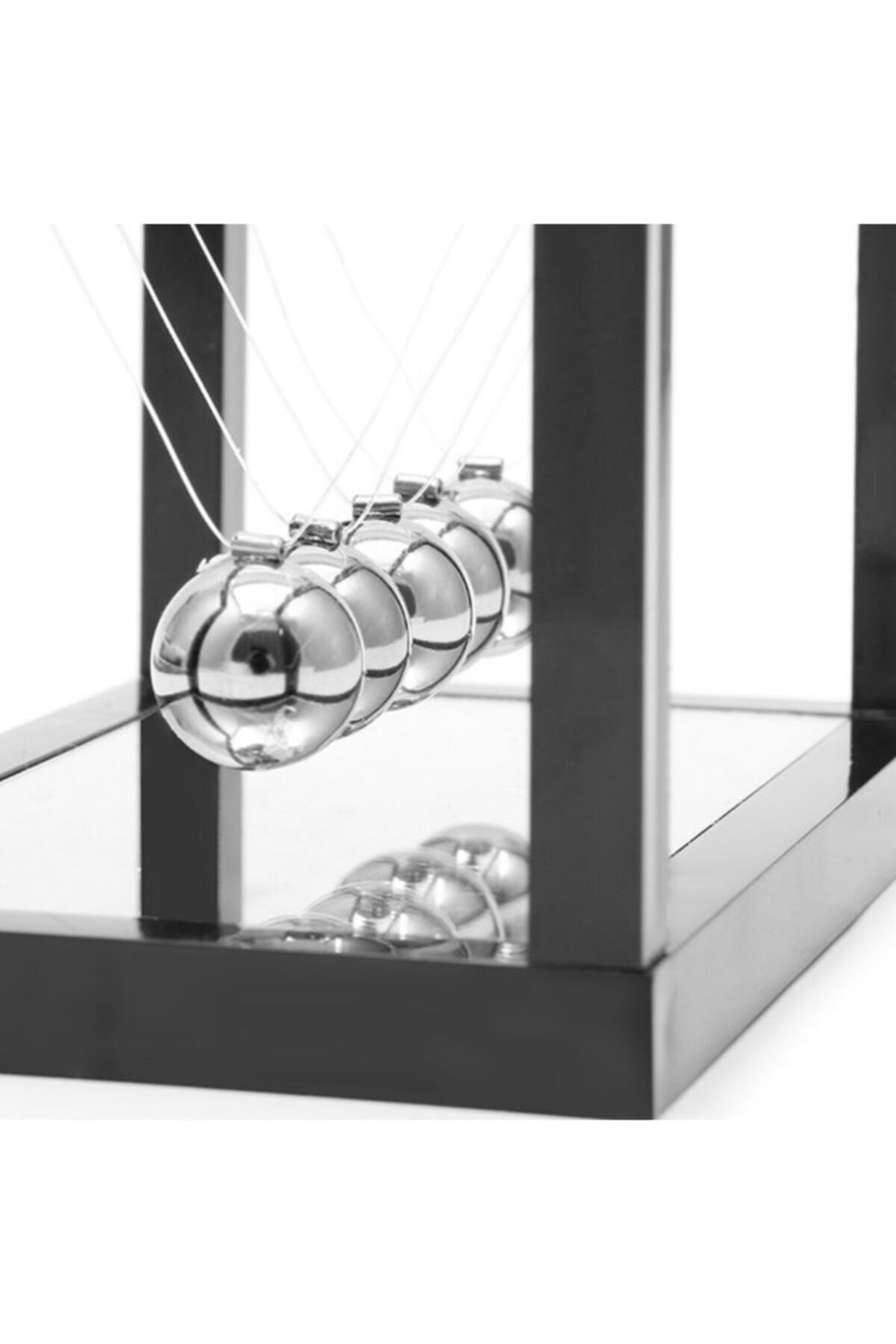 Trend Dünyası Trenddünyası Newton Çarpışan Denge Topları Dekoratif Newton Balans Beşiği