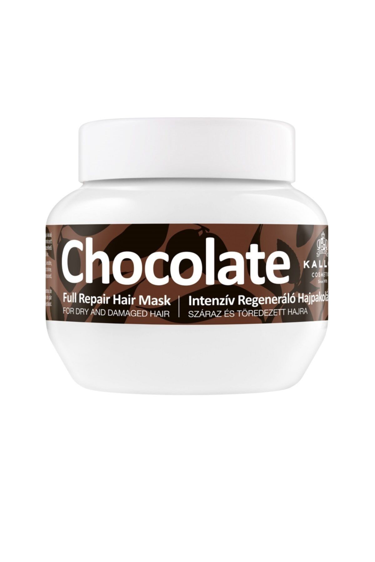 Kallos Cosmetics Chocolate Kuru Ve Hasarlı Saçlar Için Kakao Özlü Tam Onarım Saç Bakım Maskesi 275ml