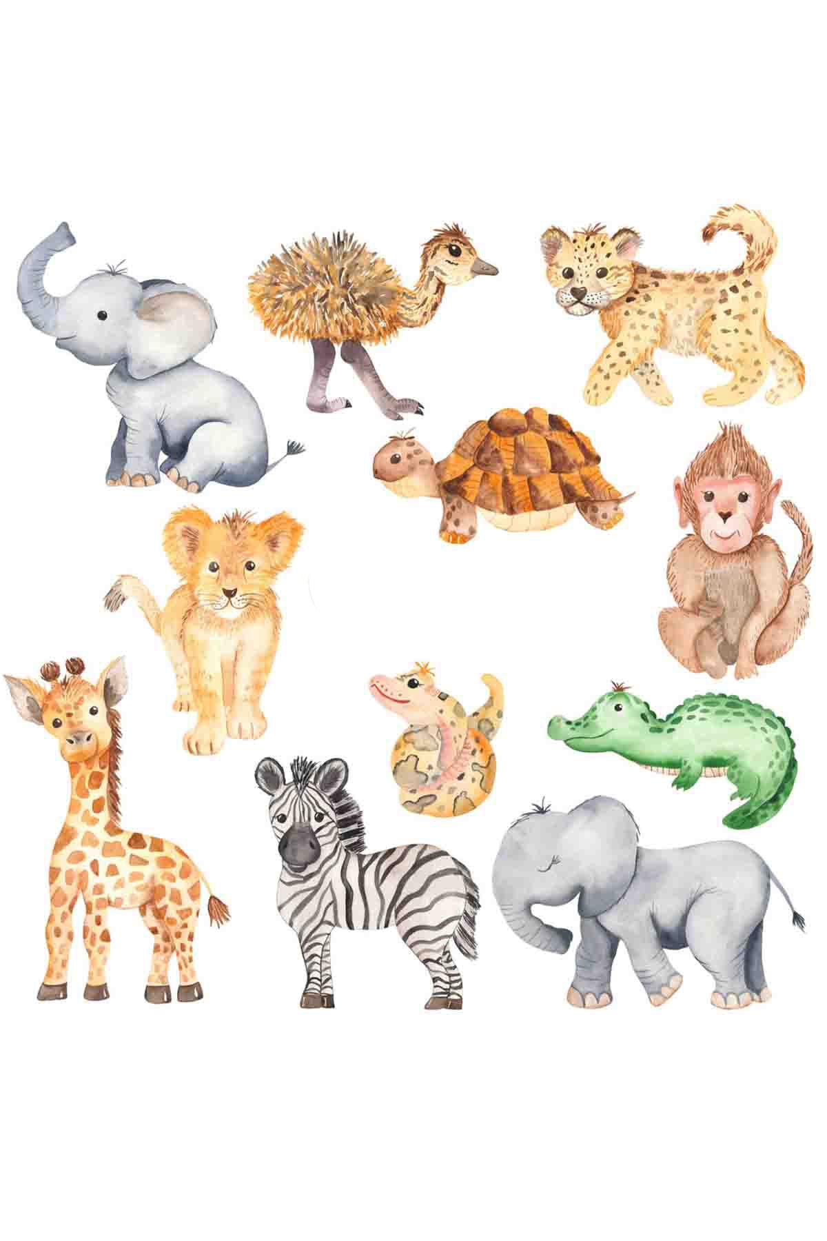 Kt Grup Children Of Africa Duvar Sticker Seti