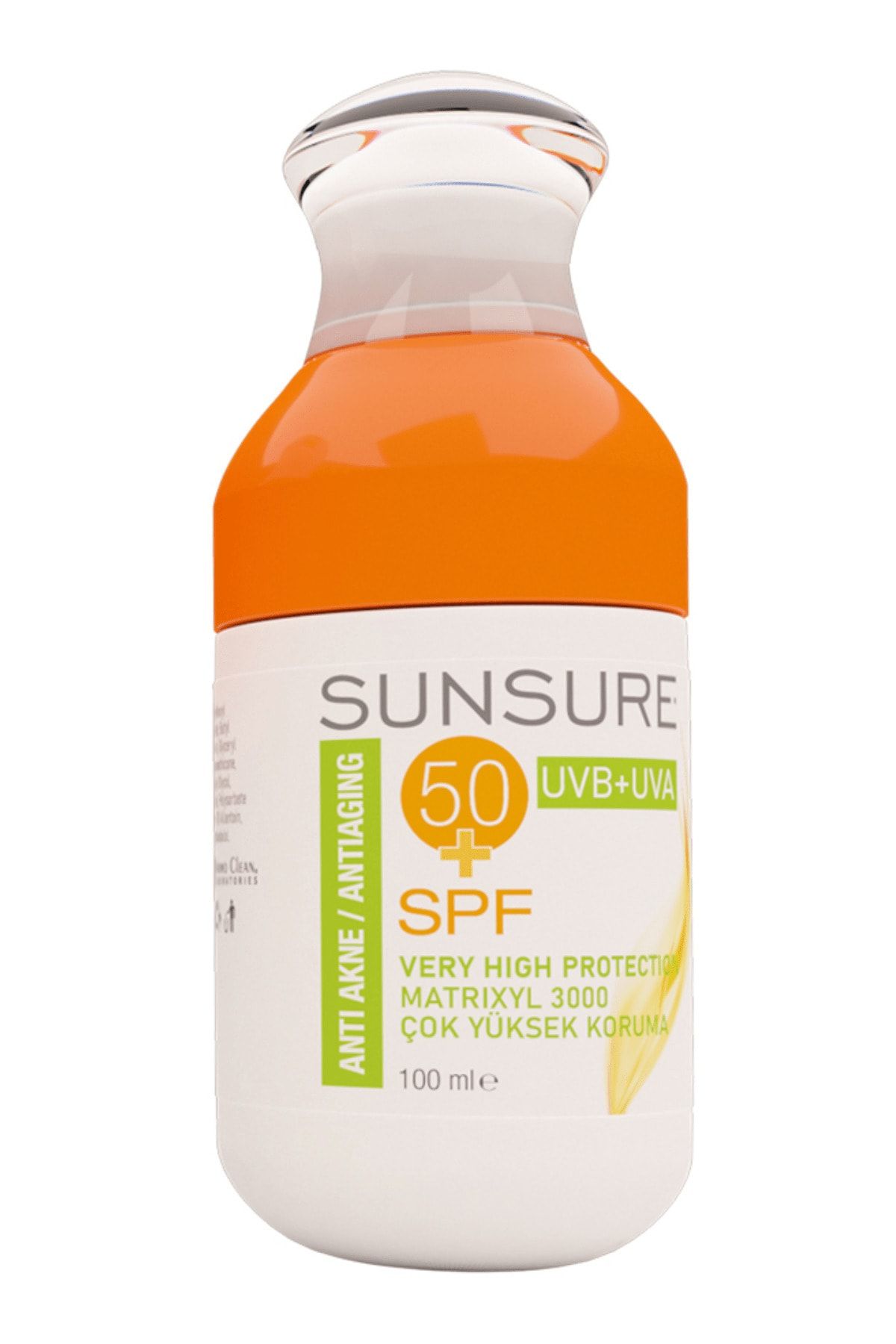 dermo clean sunsure anti akne antiaging gunes kremi 100ml spf50 fiyati yorumlari trendyol