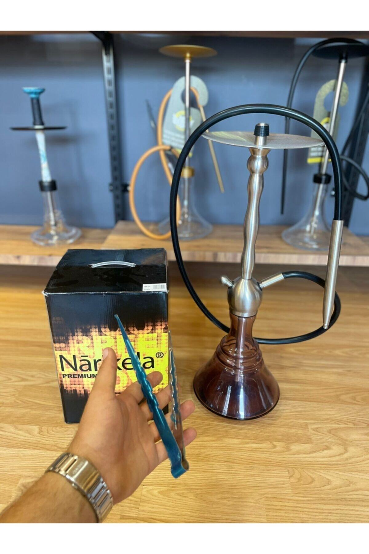 ZigoTobacco Narikela Premium Çelik Nargile Takımı